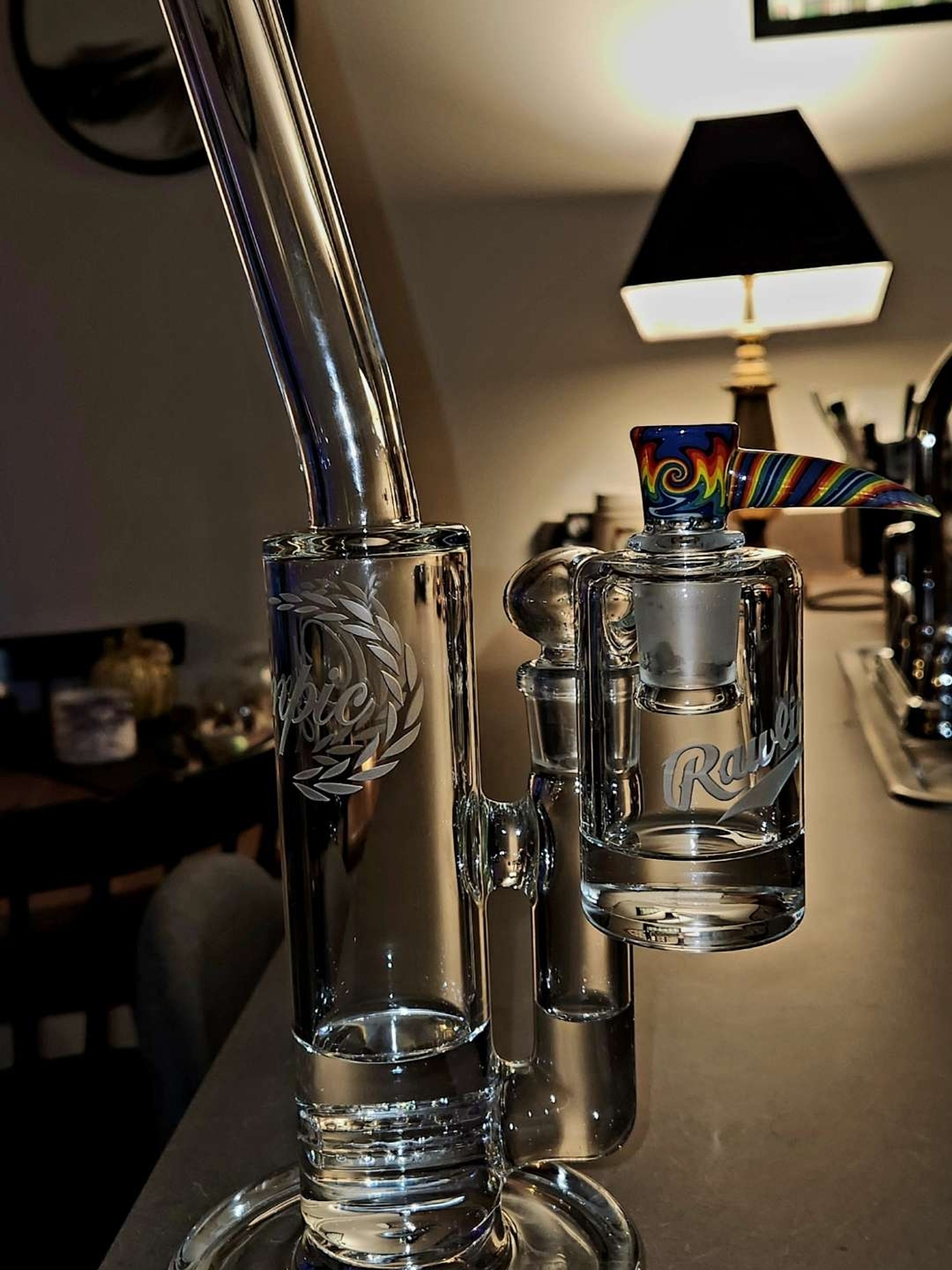 Preview pic of Rare Olympic glassworks bent neck horizon line (DC not included)