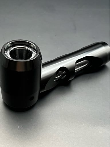 Preview pic of Durable Glass Pipe with Aluminum Body