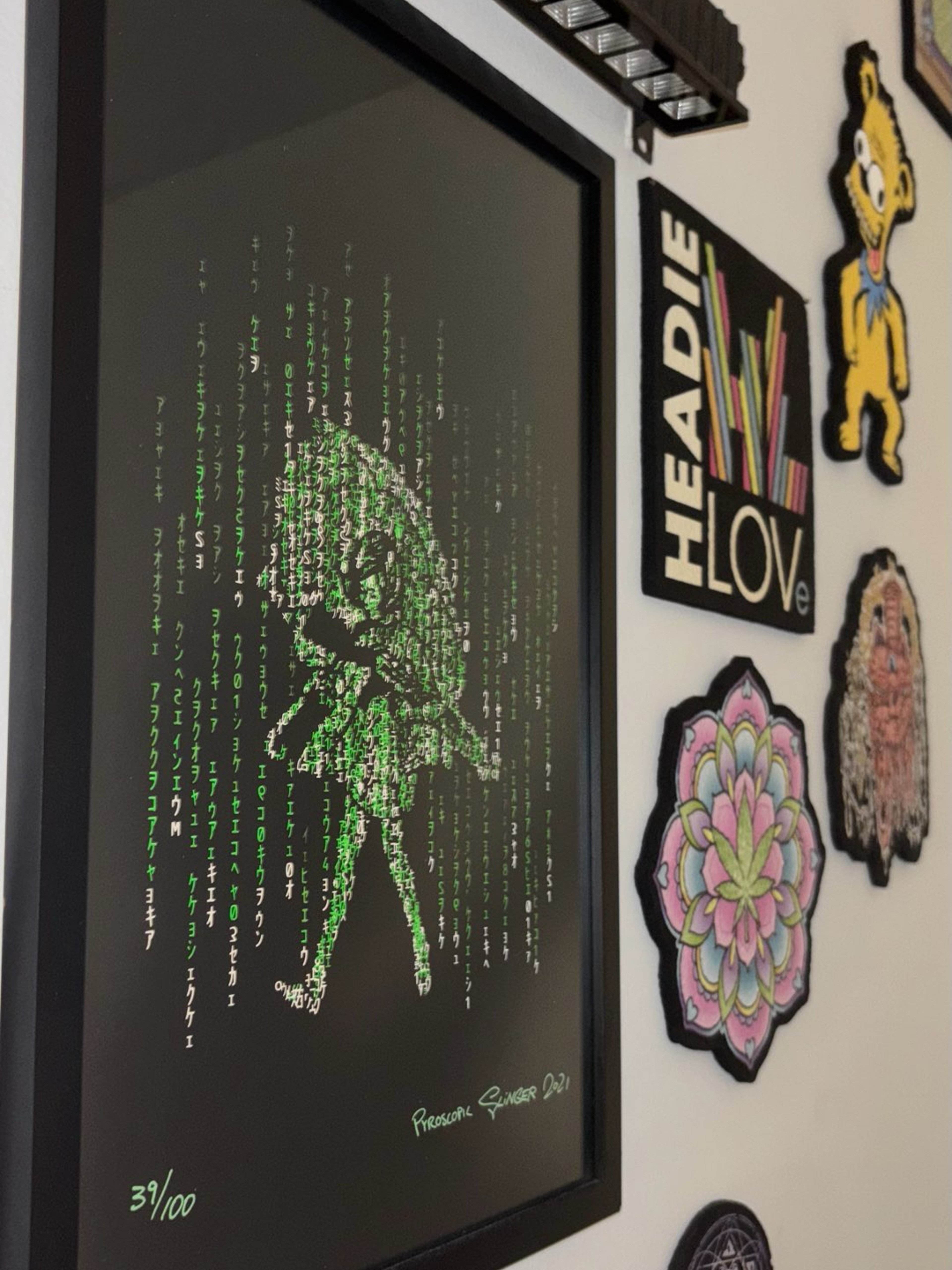Preview pic of “Matrix Assault Girl” Print edition 39/100