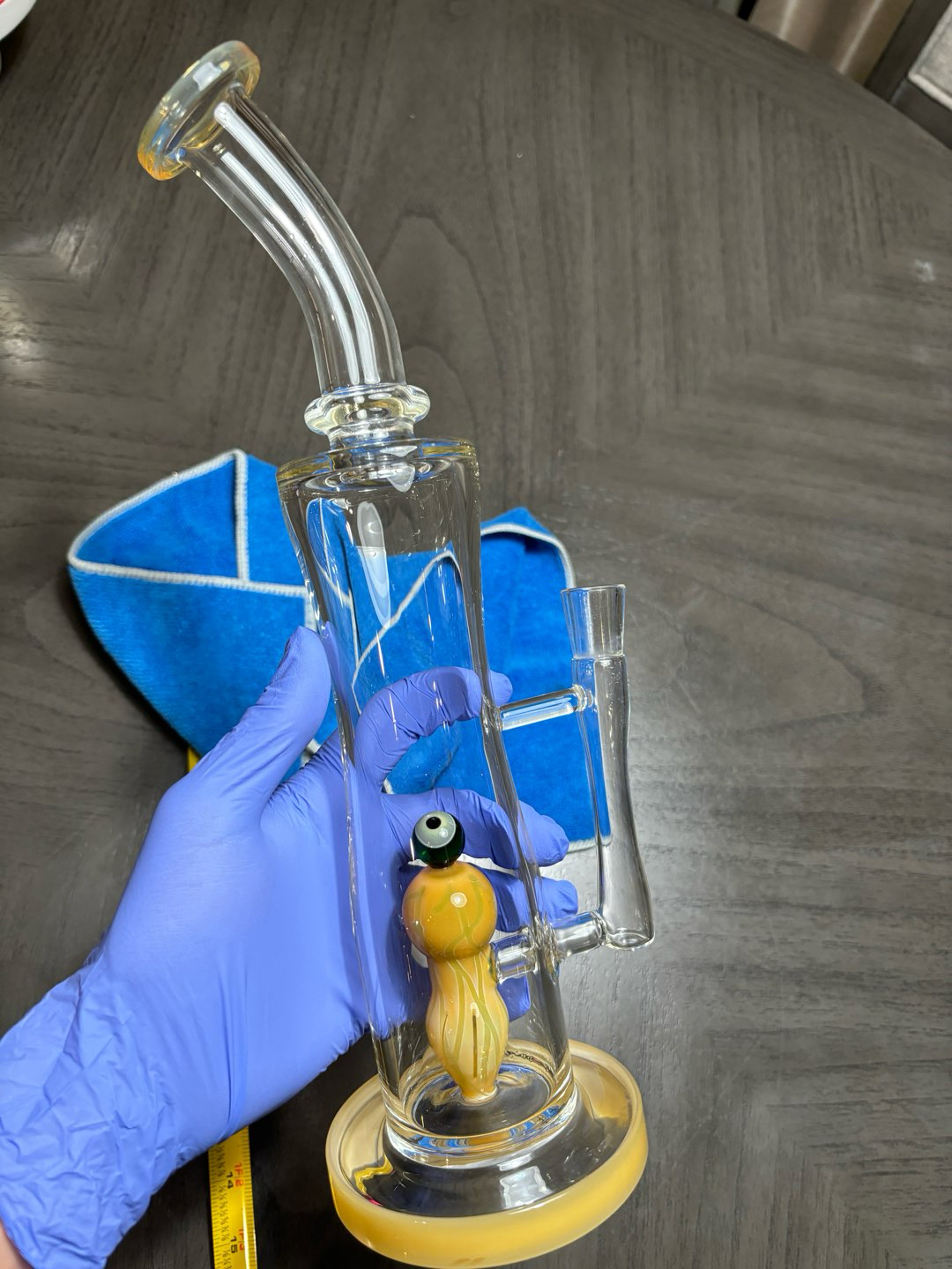 Bent neck 14 MM  tall rig image 0