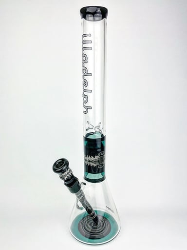 Preview pic of Illadelph Faceted Steel Wool Worked Beaker