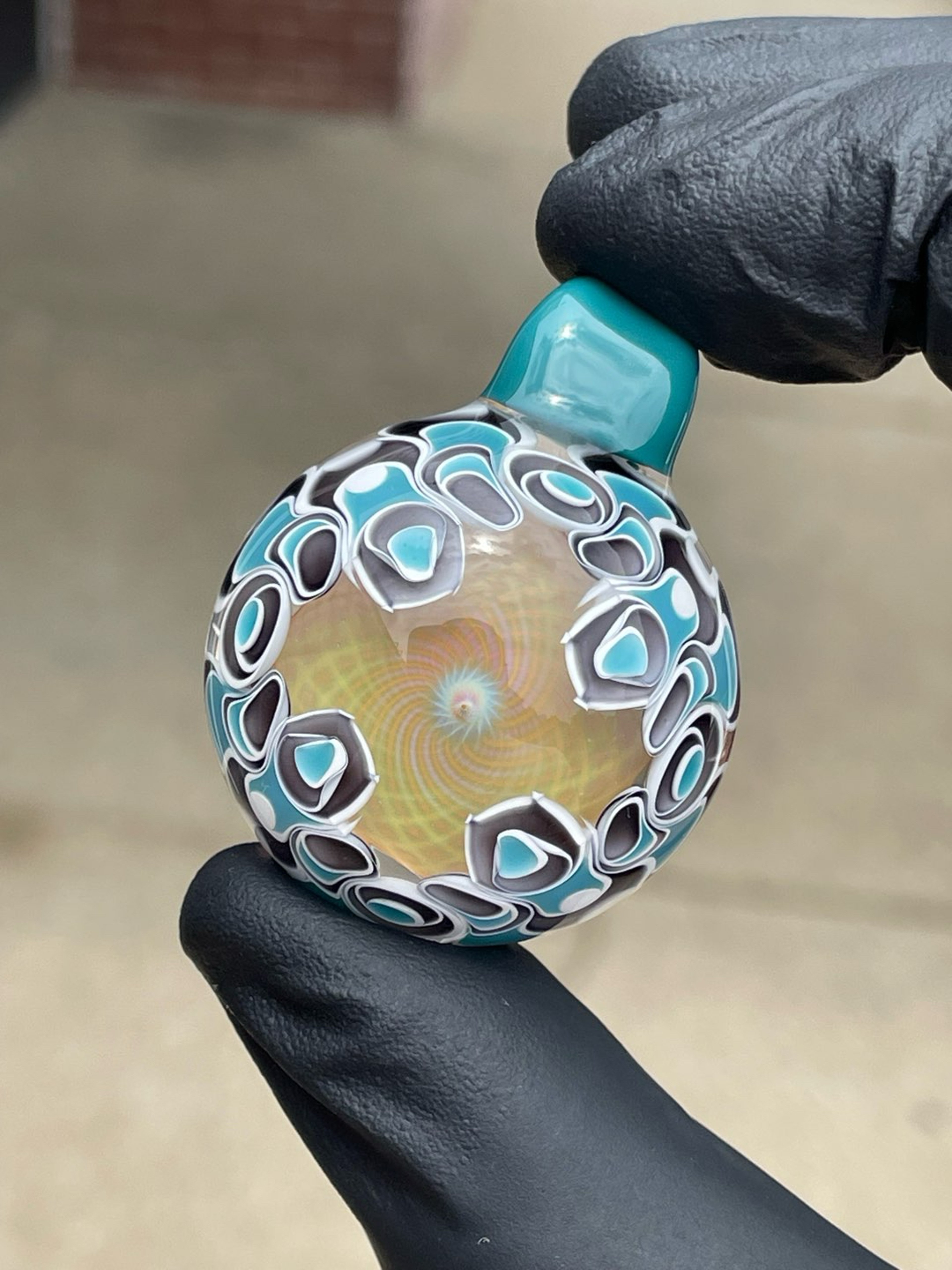 Preview pic of Altier Glass Dotstack w/ Fumicello Pendant