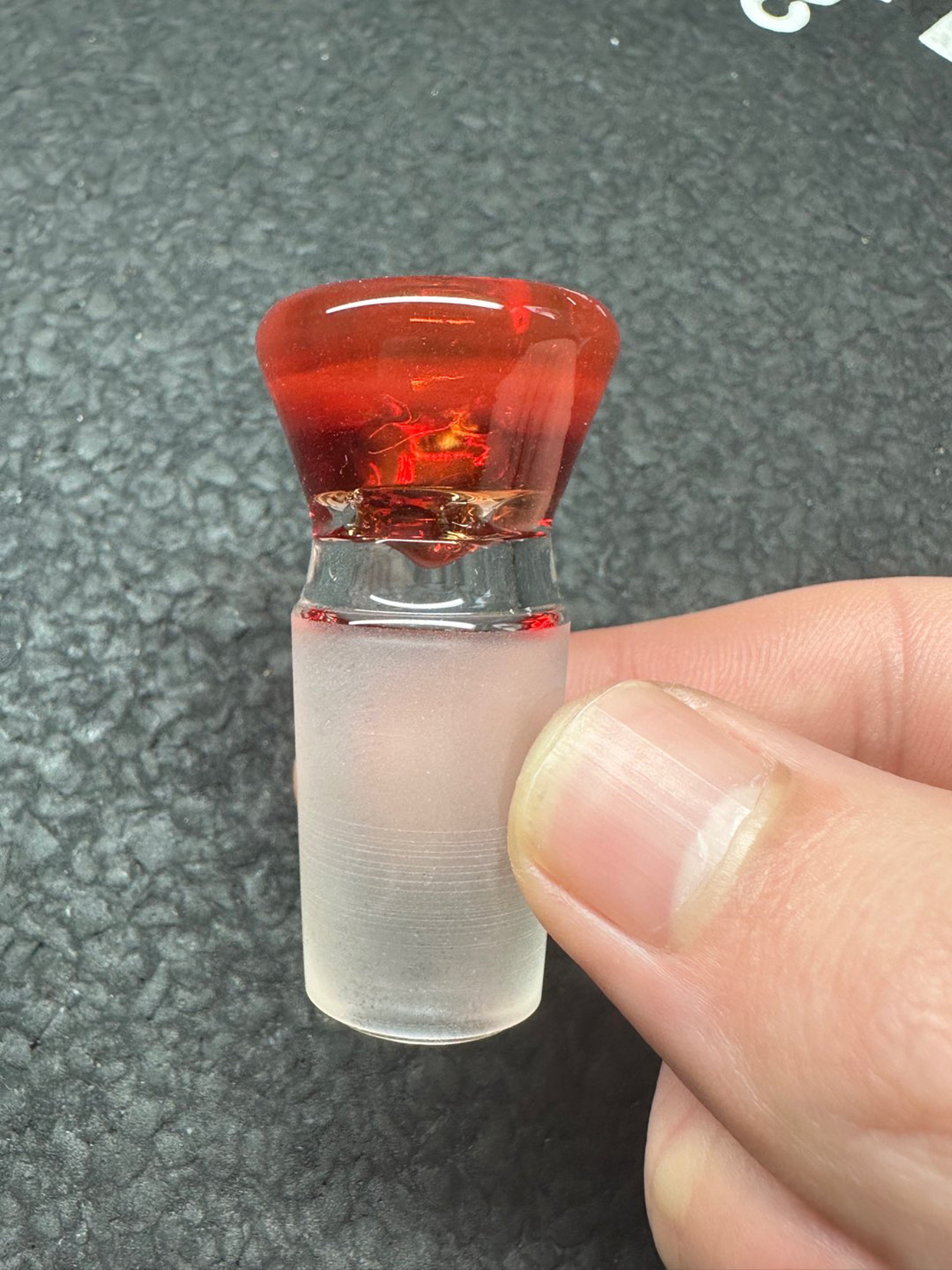 Preview pic of Brand new Orange Elvis Sizzlesnapglass