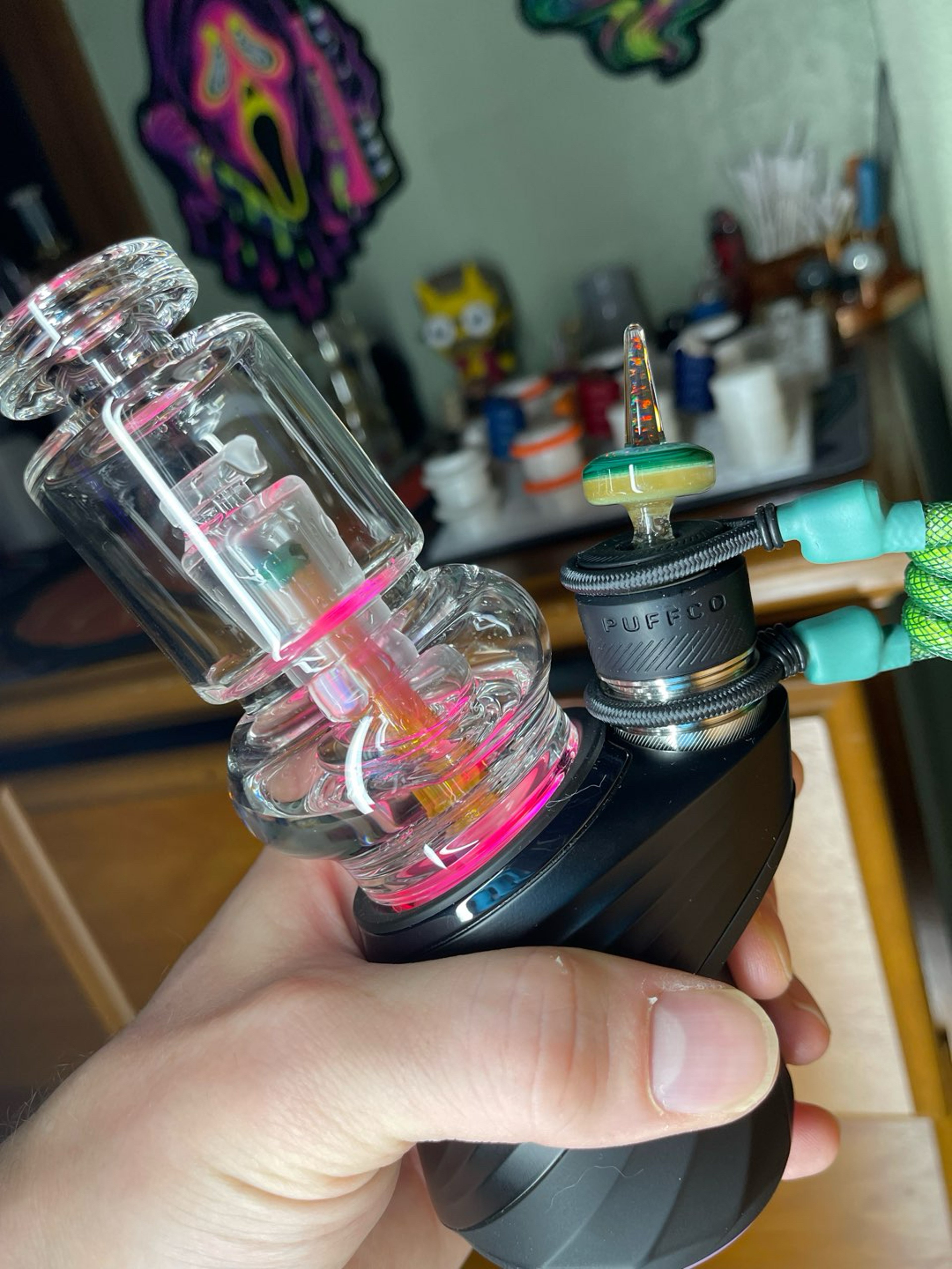 Preview pic of Spider mashup with 3 mm pearl  UV and all