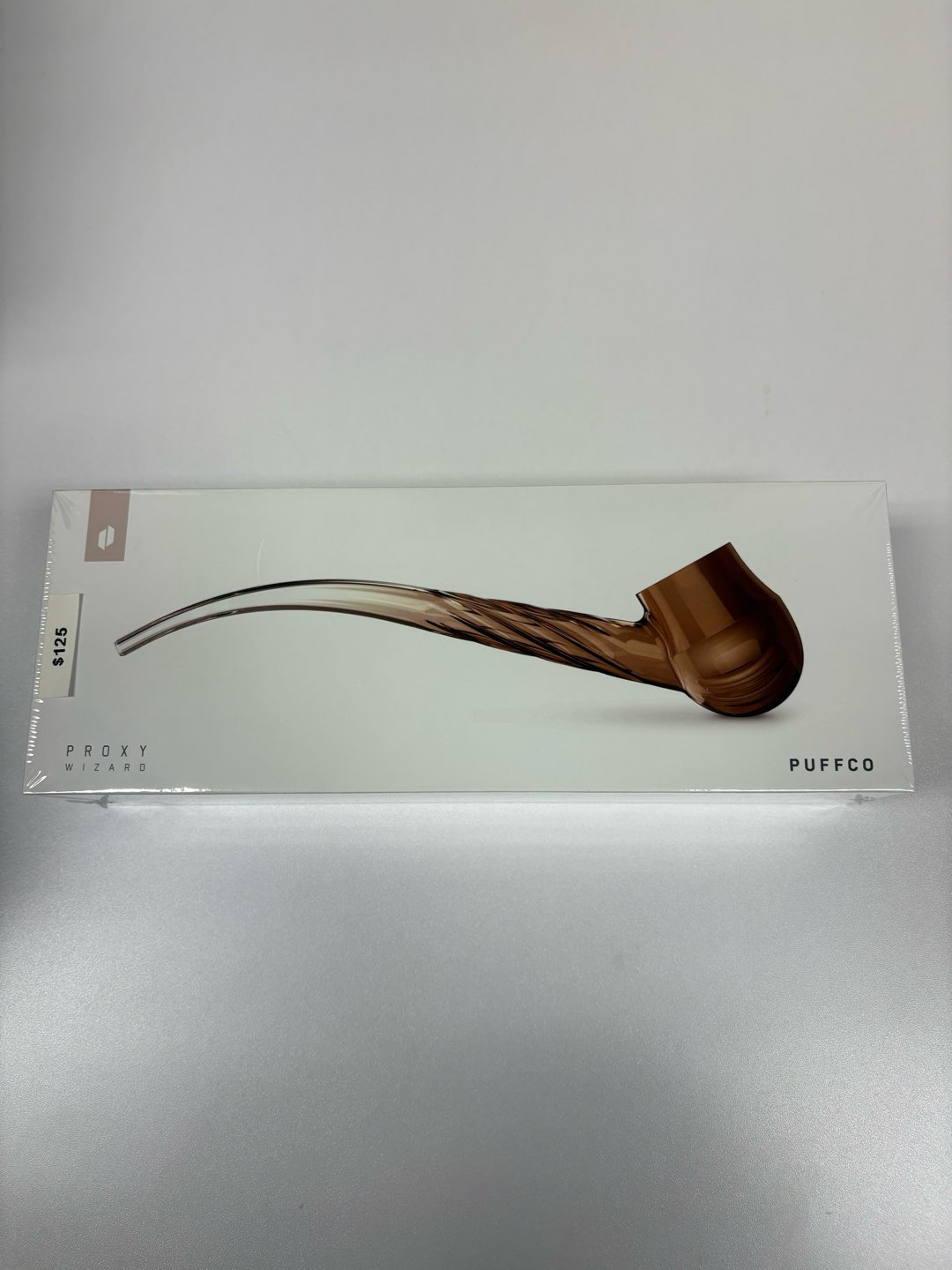 Preview pic of Puffco Proxy Wizard sealed new glass piece in Desert color