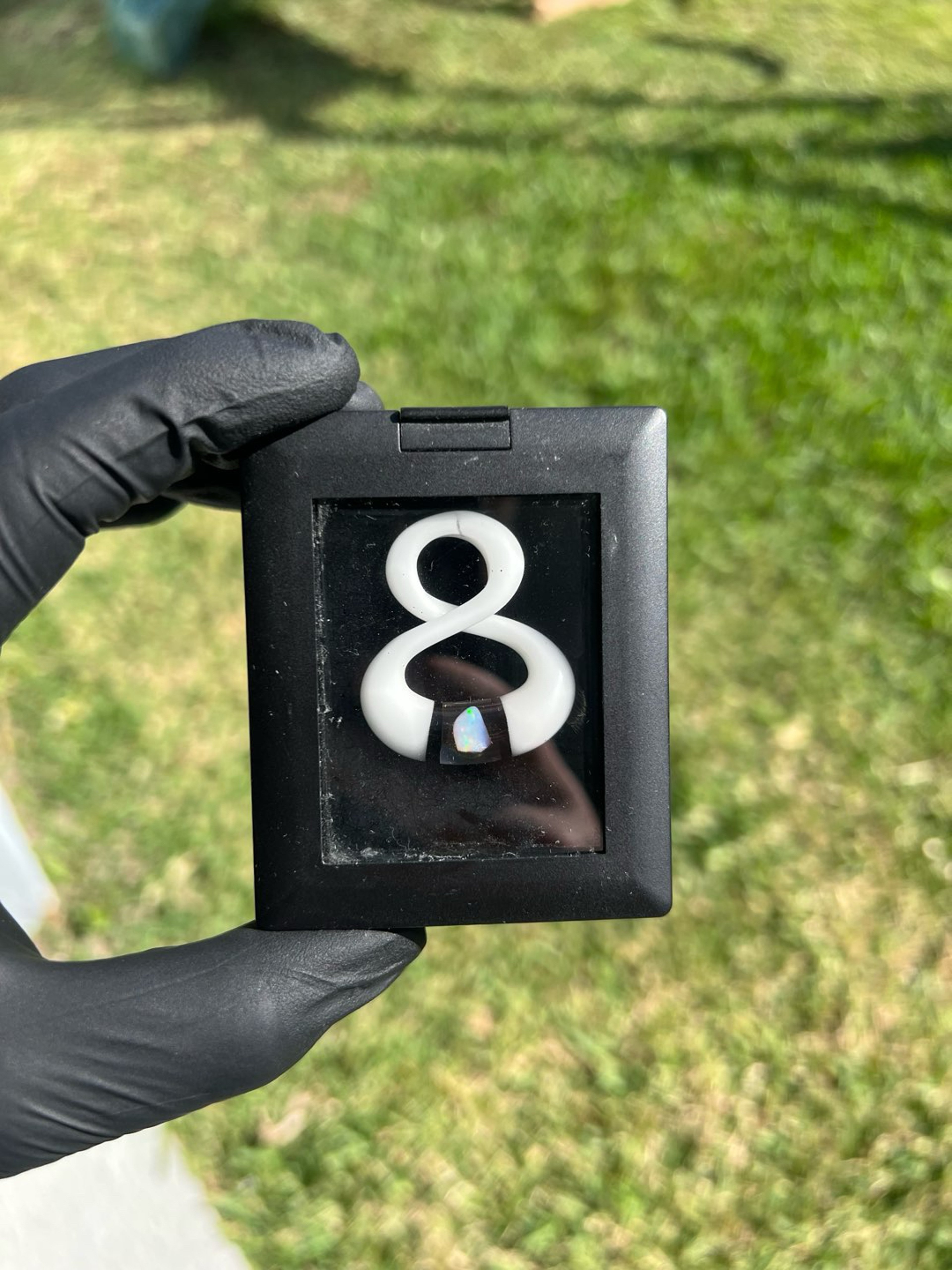 Preview pic of Natey Love - Infinite Color Series Pendant #344 White Paramore
