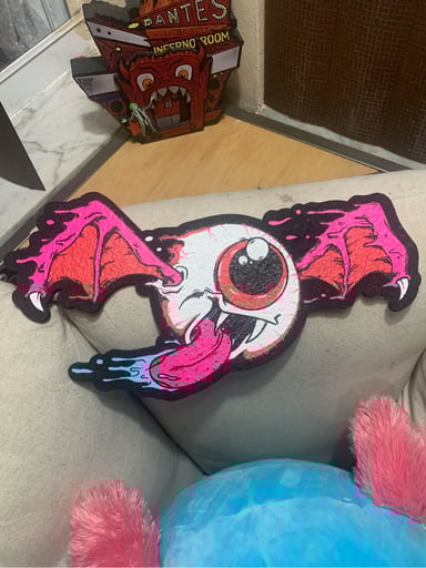 Preview pic of Aaron Brooks VampEYEre Moodmat Red “OG” Variant