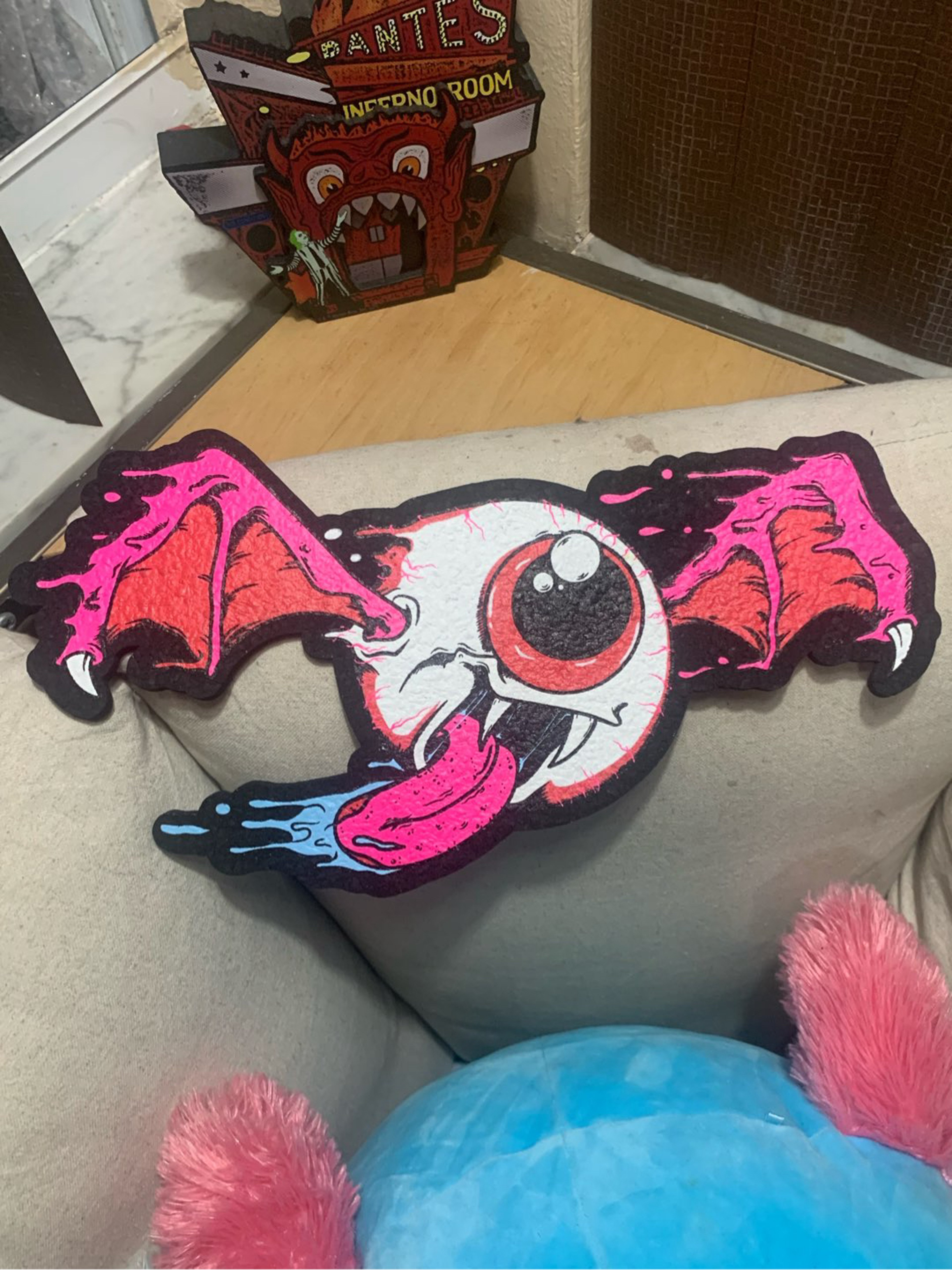 Preview pic of Aaron Brooks VampEYEre Moodmat Red “OG” Variant