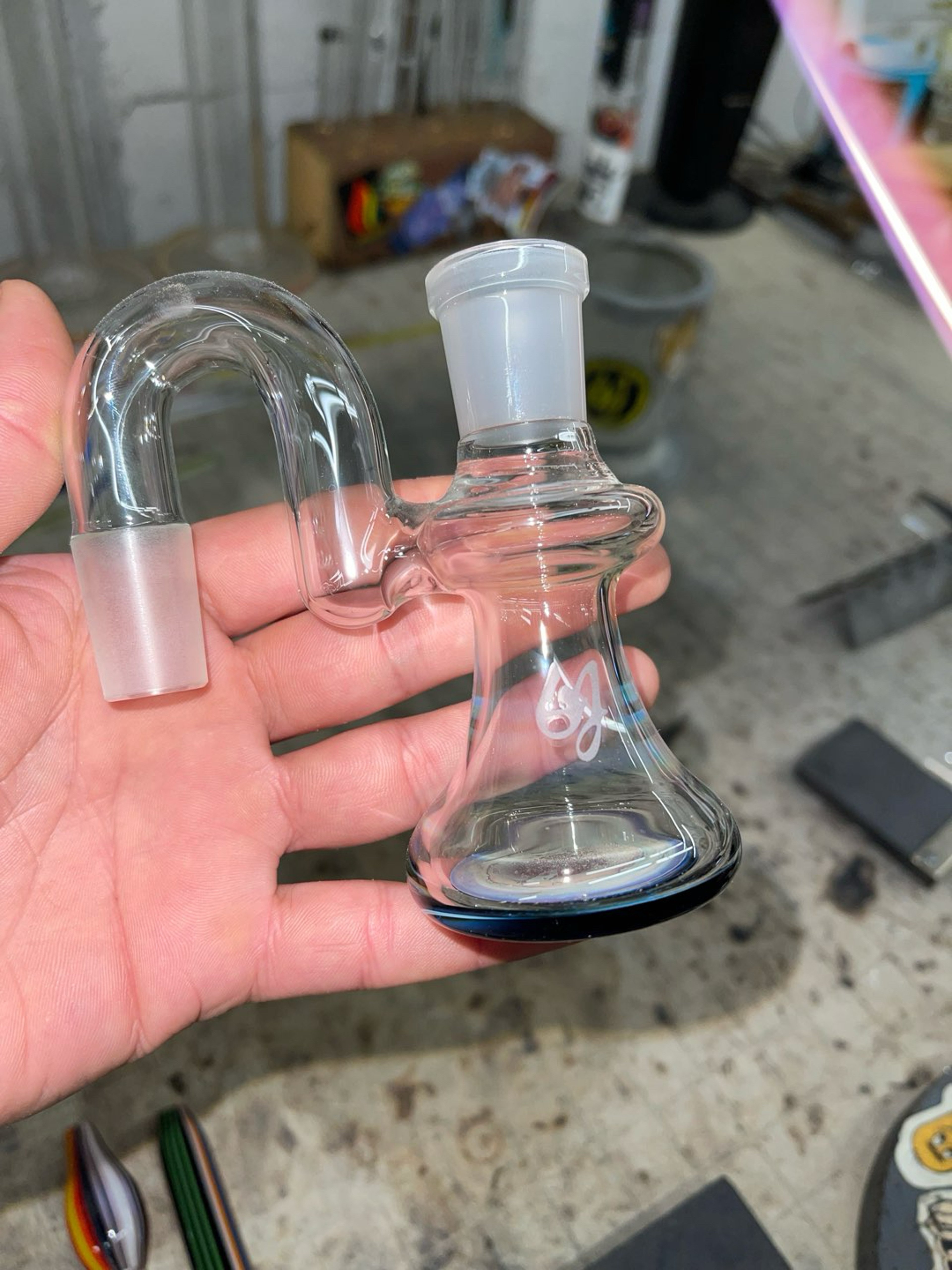 Preview pic of Amber purple ash catcher 18-18 90 degrees