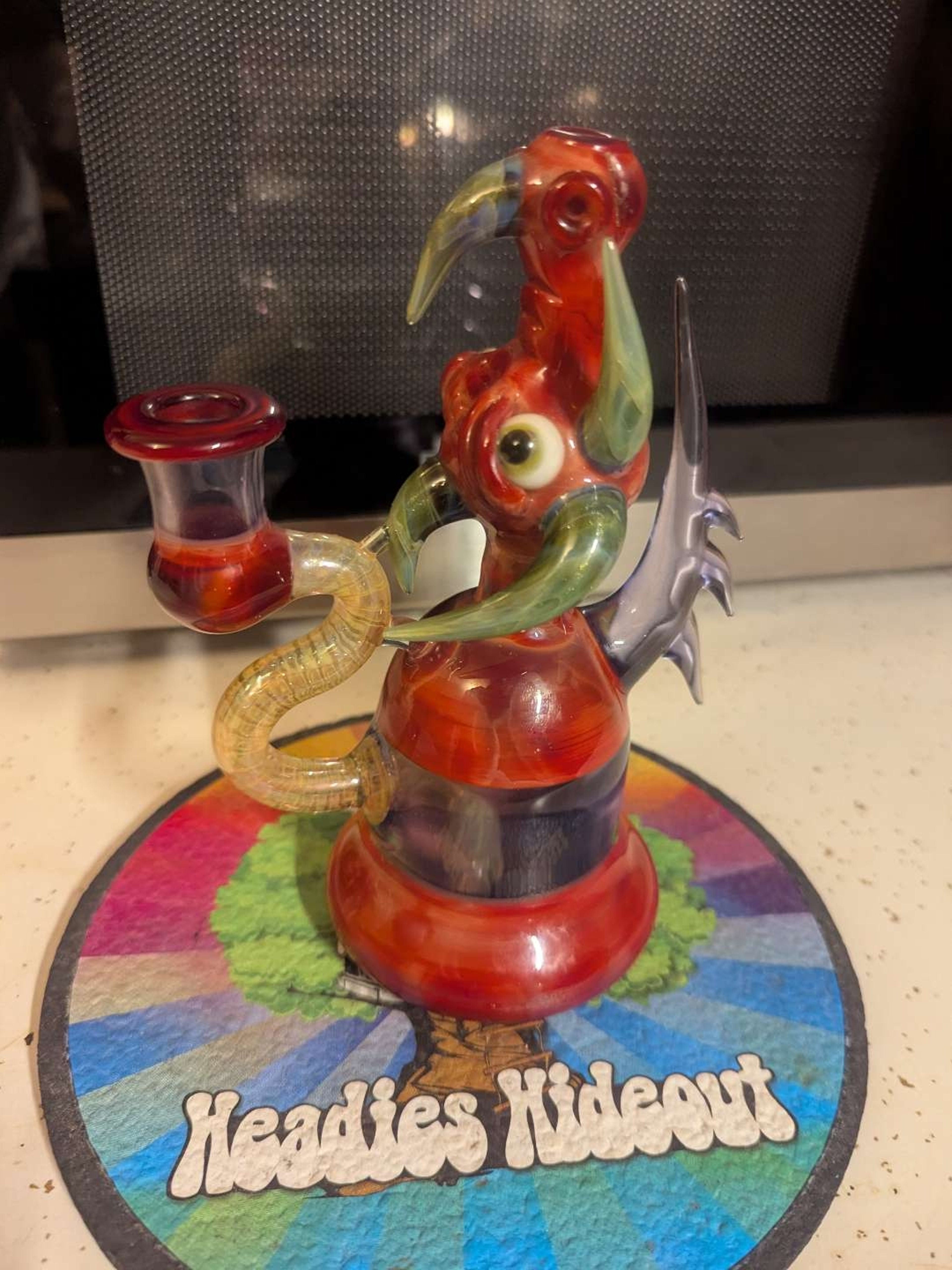 Preview pic of Boro mojo dragon rig pomegranate and purple lollipop