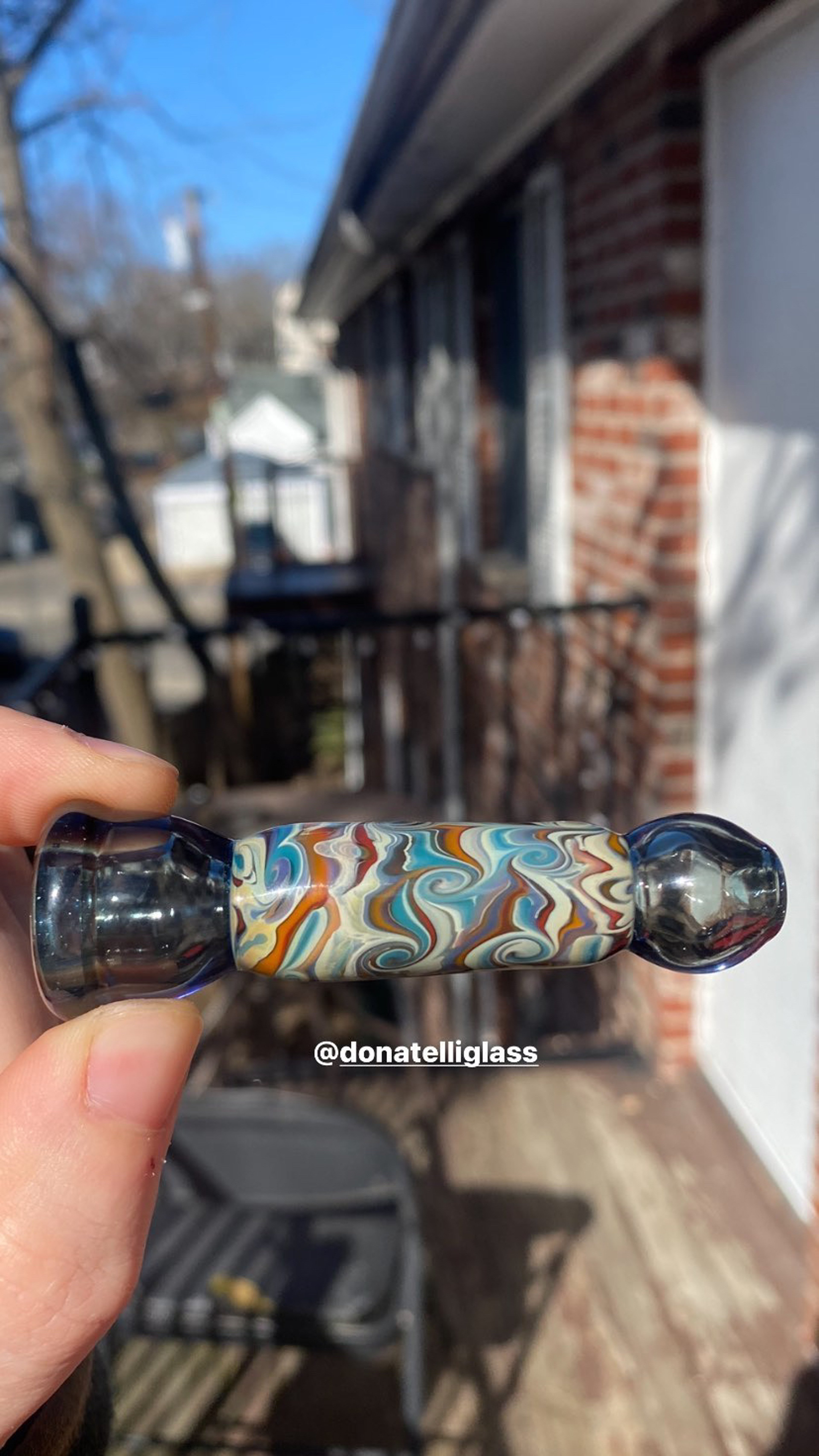 Preview pic of Donatelli glass one hitter