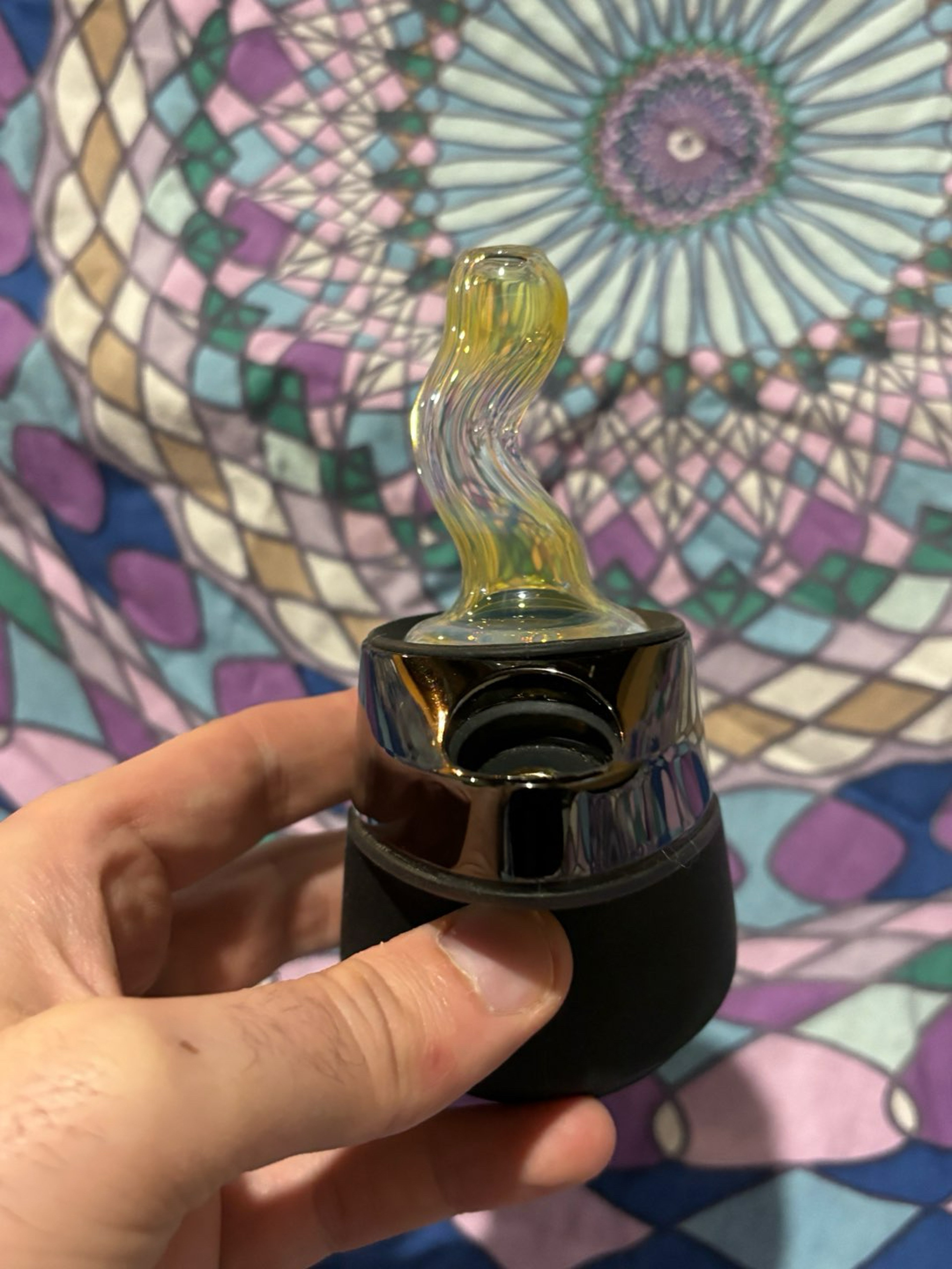 Preview pic of Squiggly dry peak top