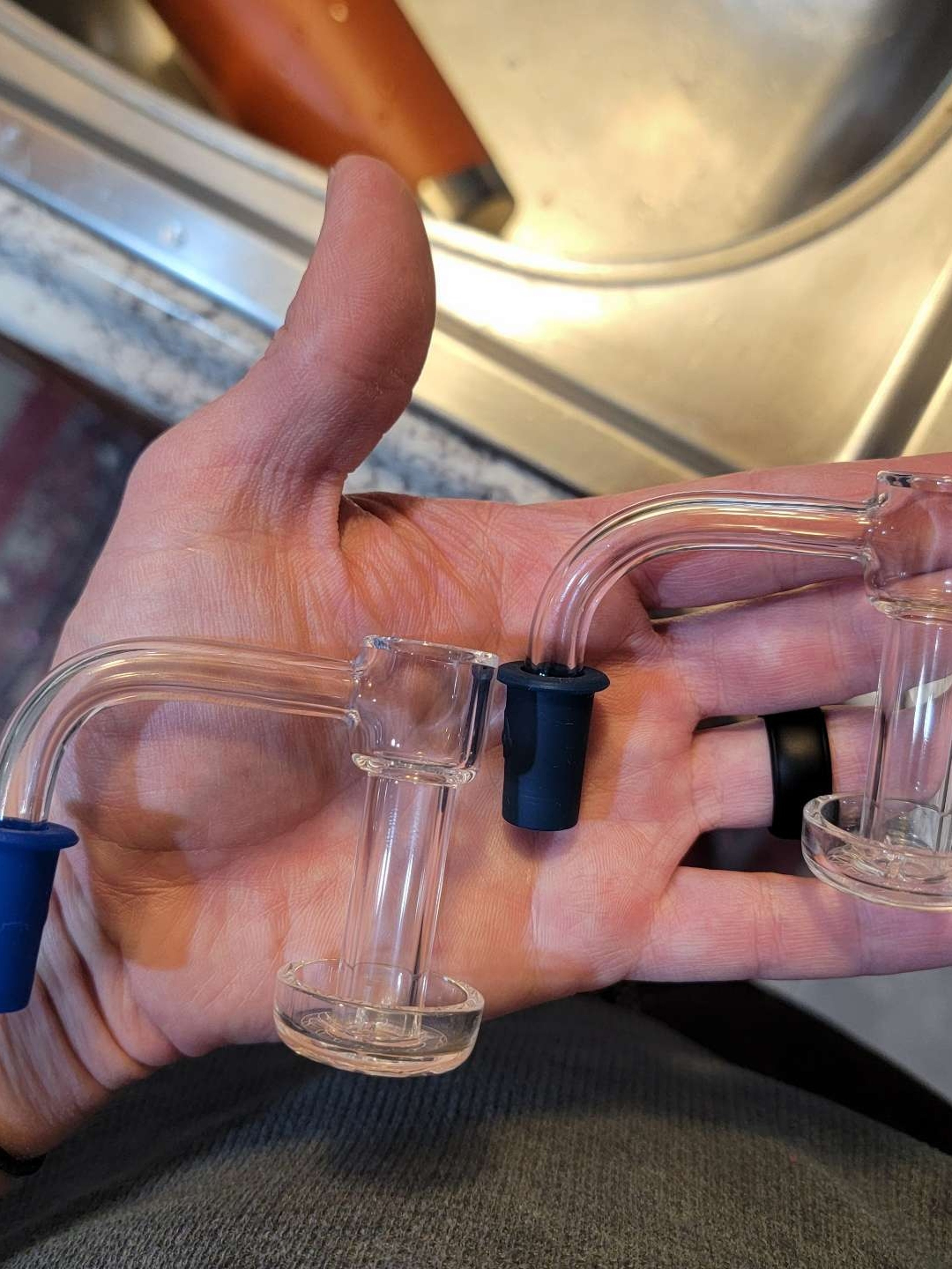 Preview pic of 2 DCS quartz slurpers for sale ! 10mm