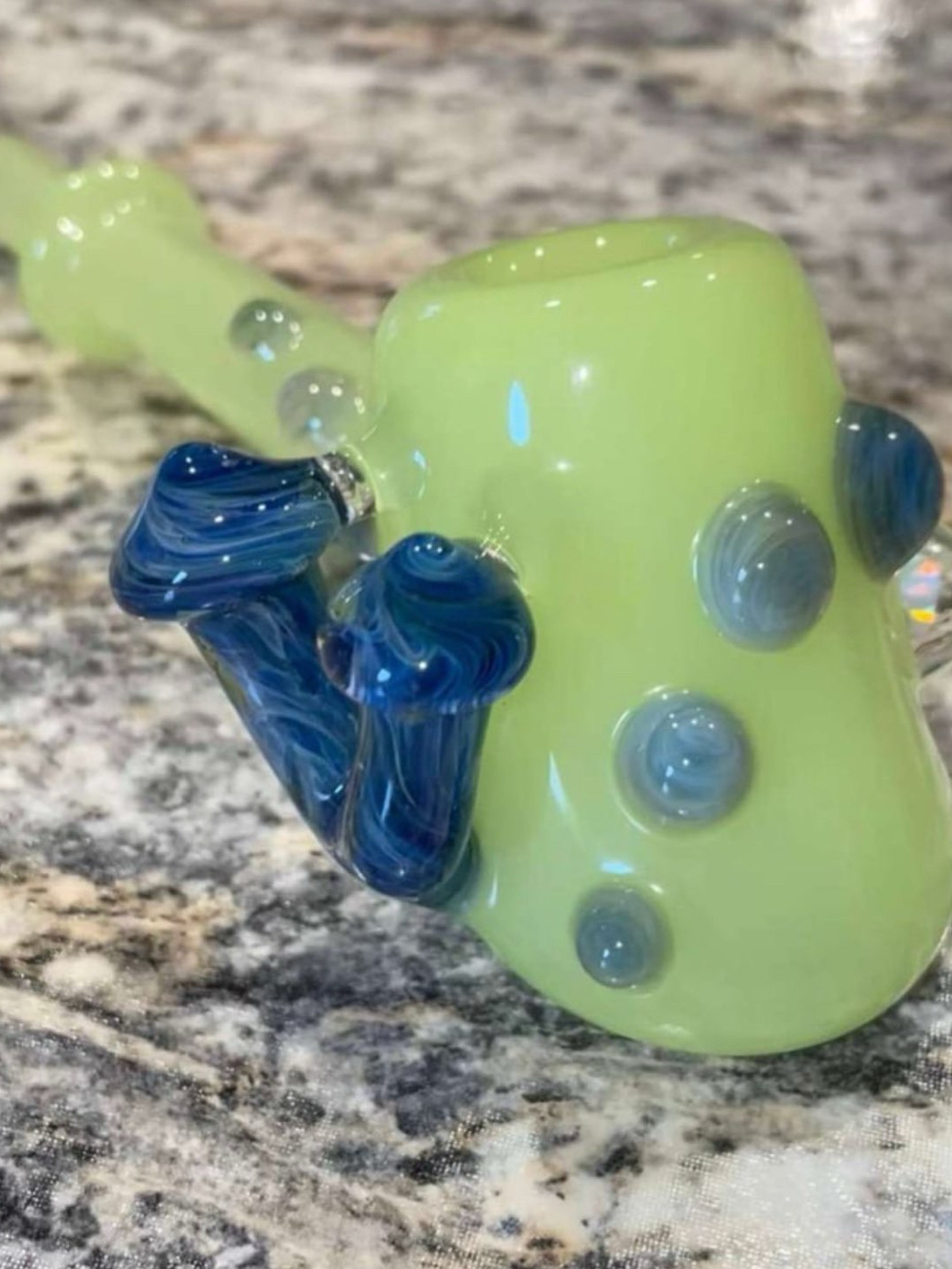 Preview pic of Fortunate glass/Psylentglass dry pipe