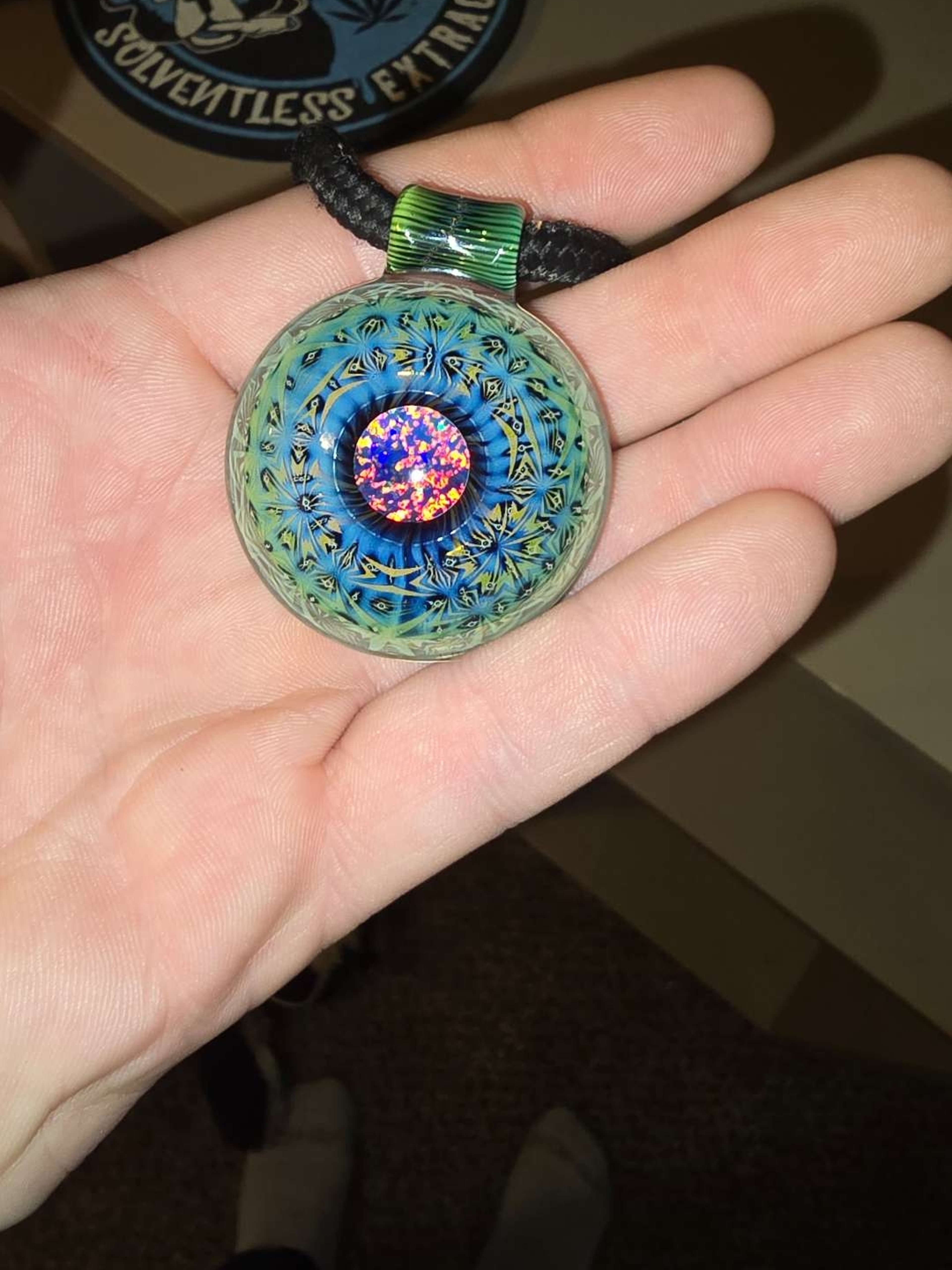 Preview pic of 2024 Steve sizelove pendant with opal.would work out a better deal if someone buys today!!