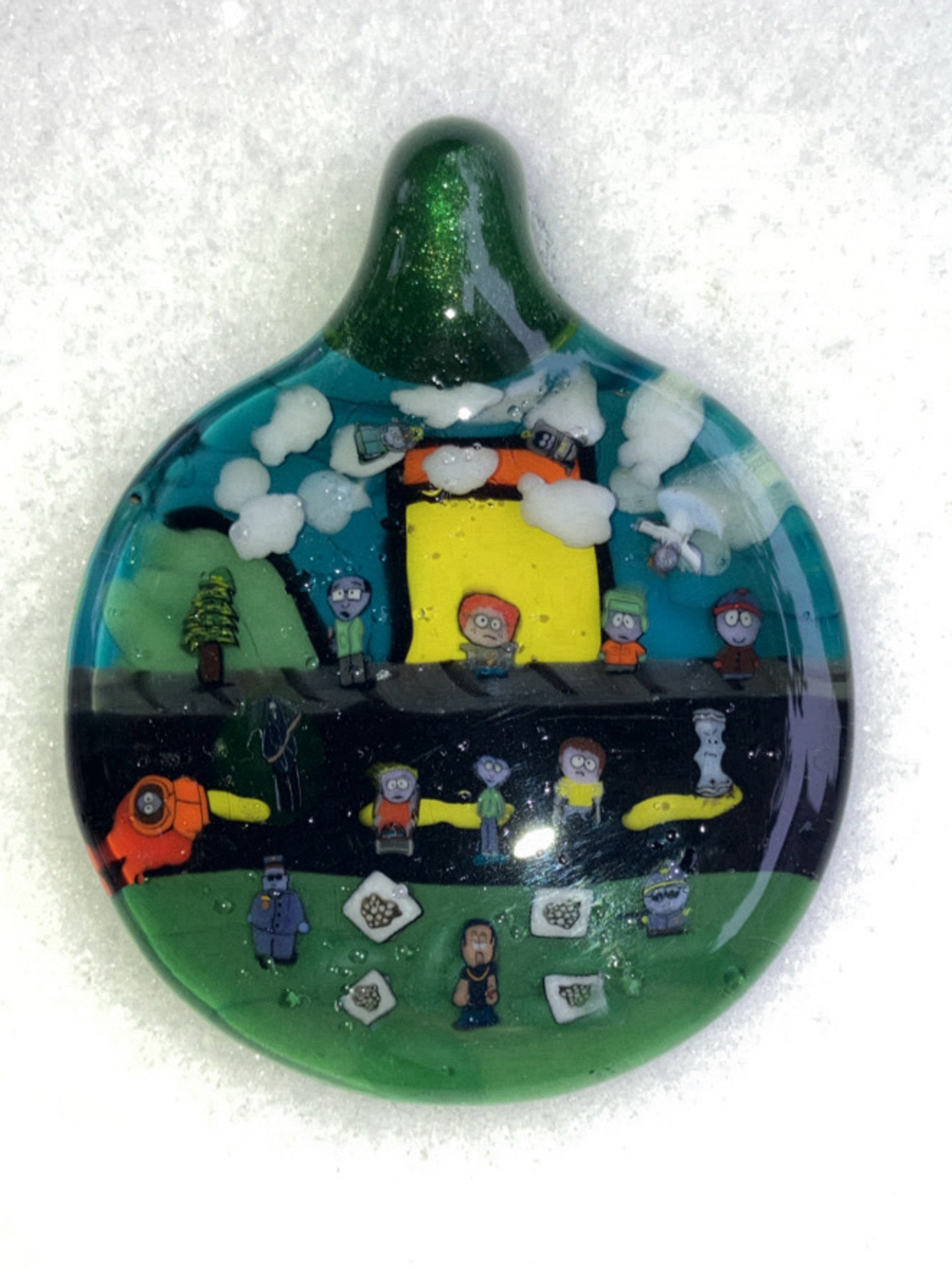 Preview pic of Keys glass South Park pendant
