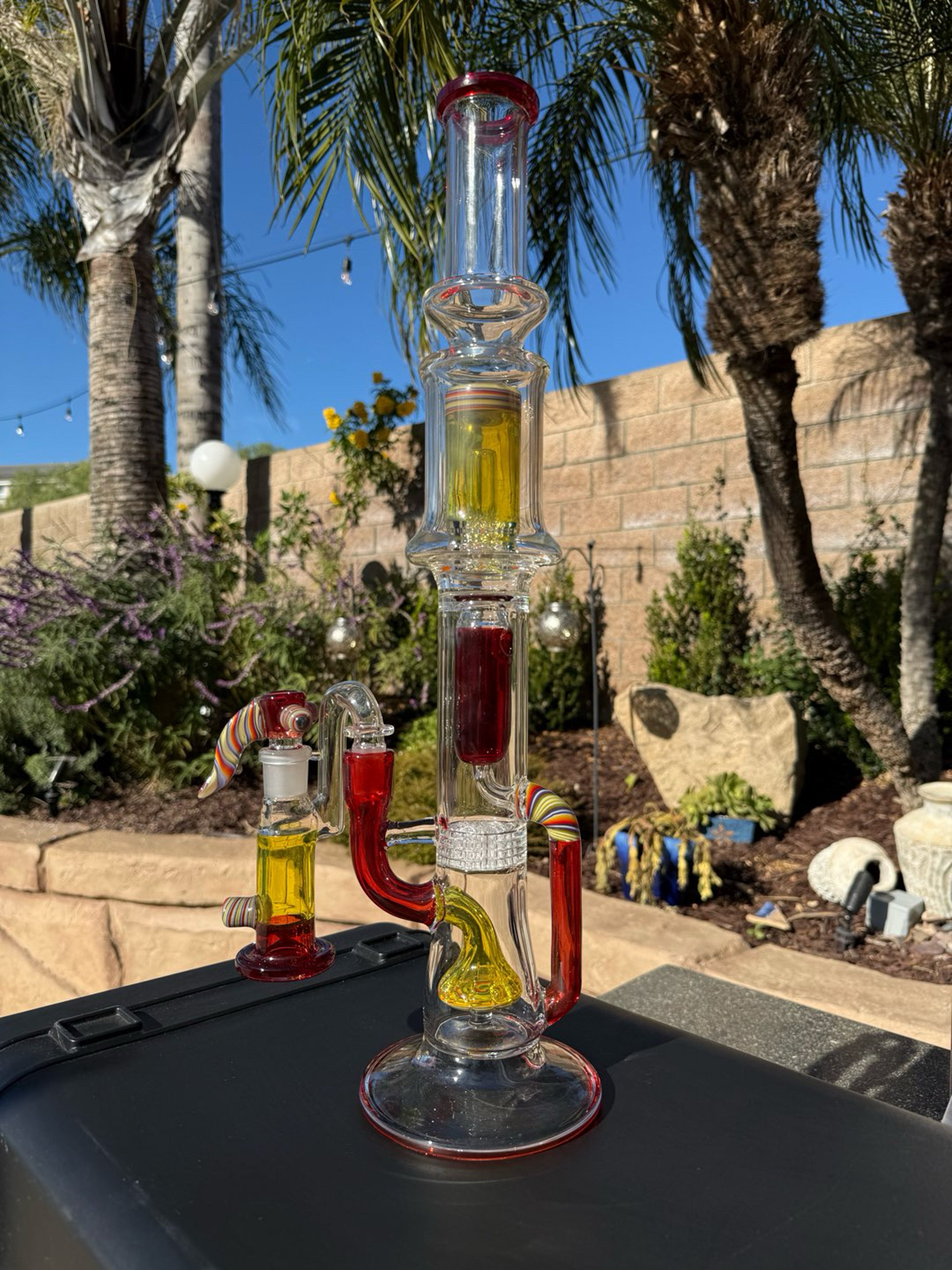 Preview pic of Symbiartic Worked HMCTK-VI Tube + Worked Ash Catcher + Worked Slide + Pelican