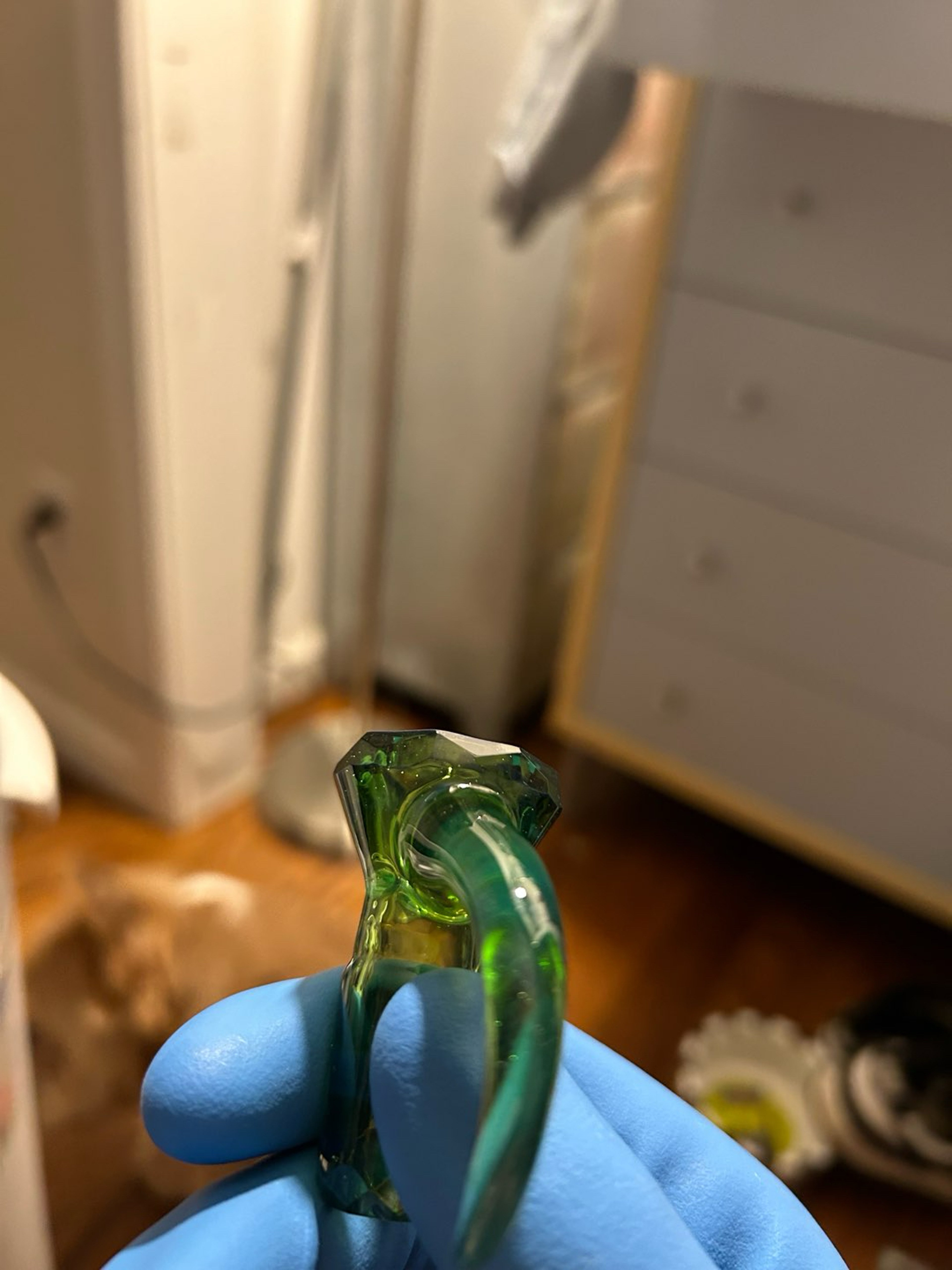 Preview pic of Welch glass facetted FW