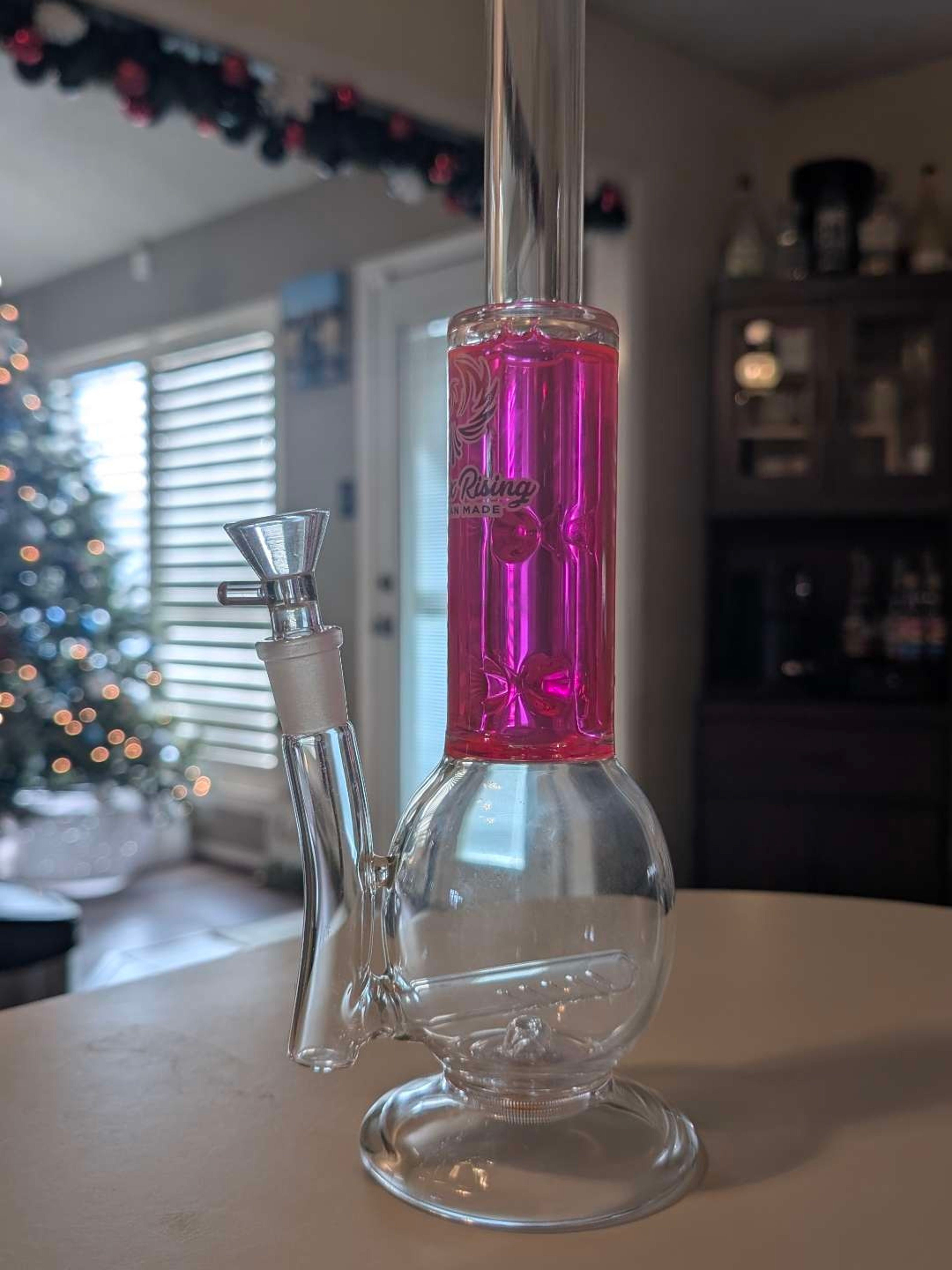 Phoenix Rising pink water pipe image 0