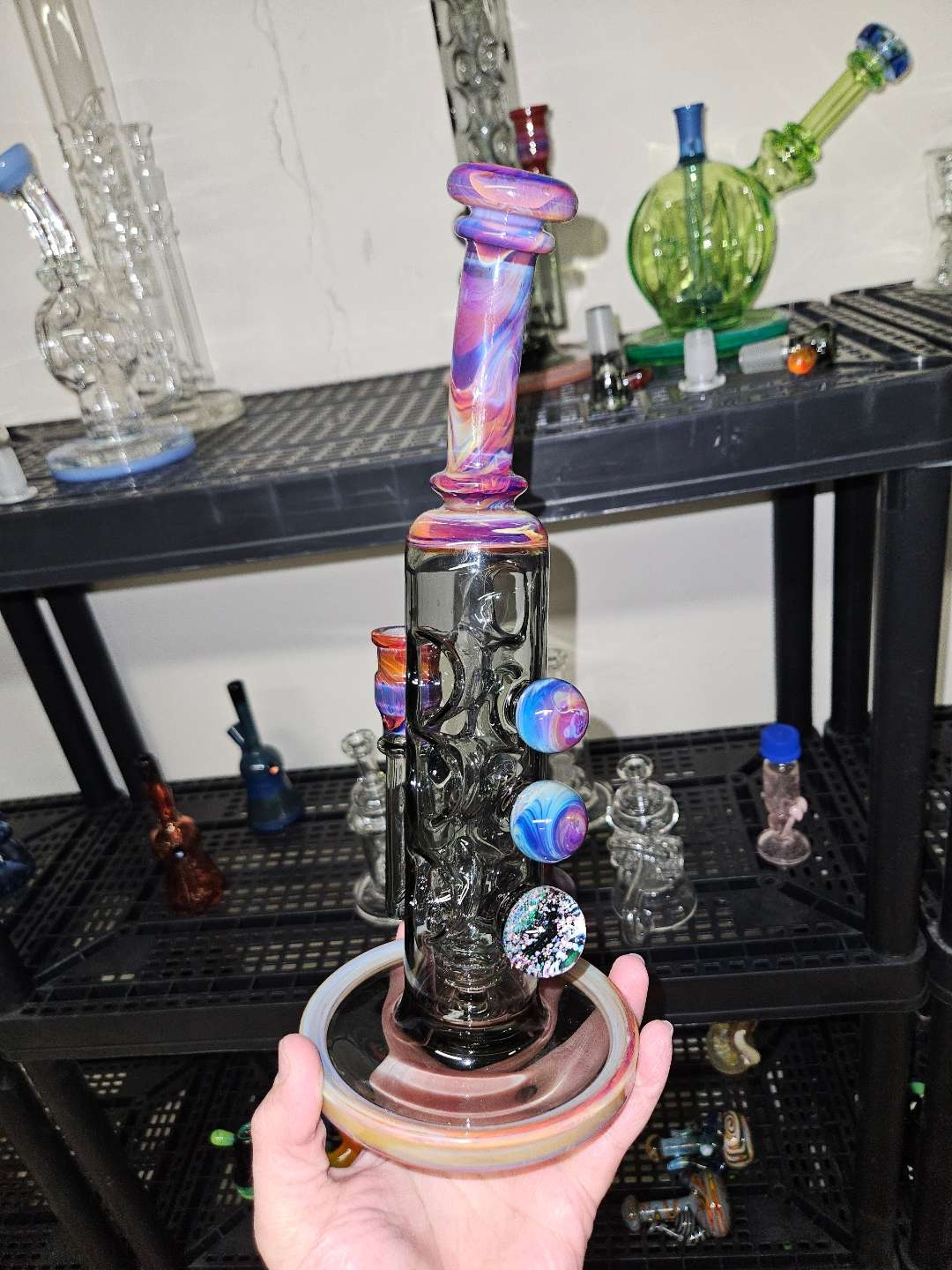 Preview pic of Davin Titland Amber Purple Fab Tube