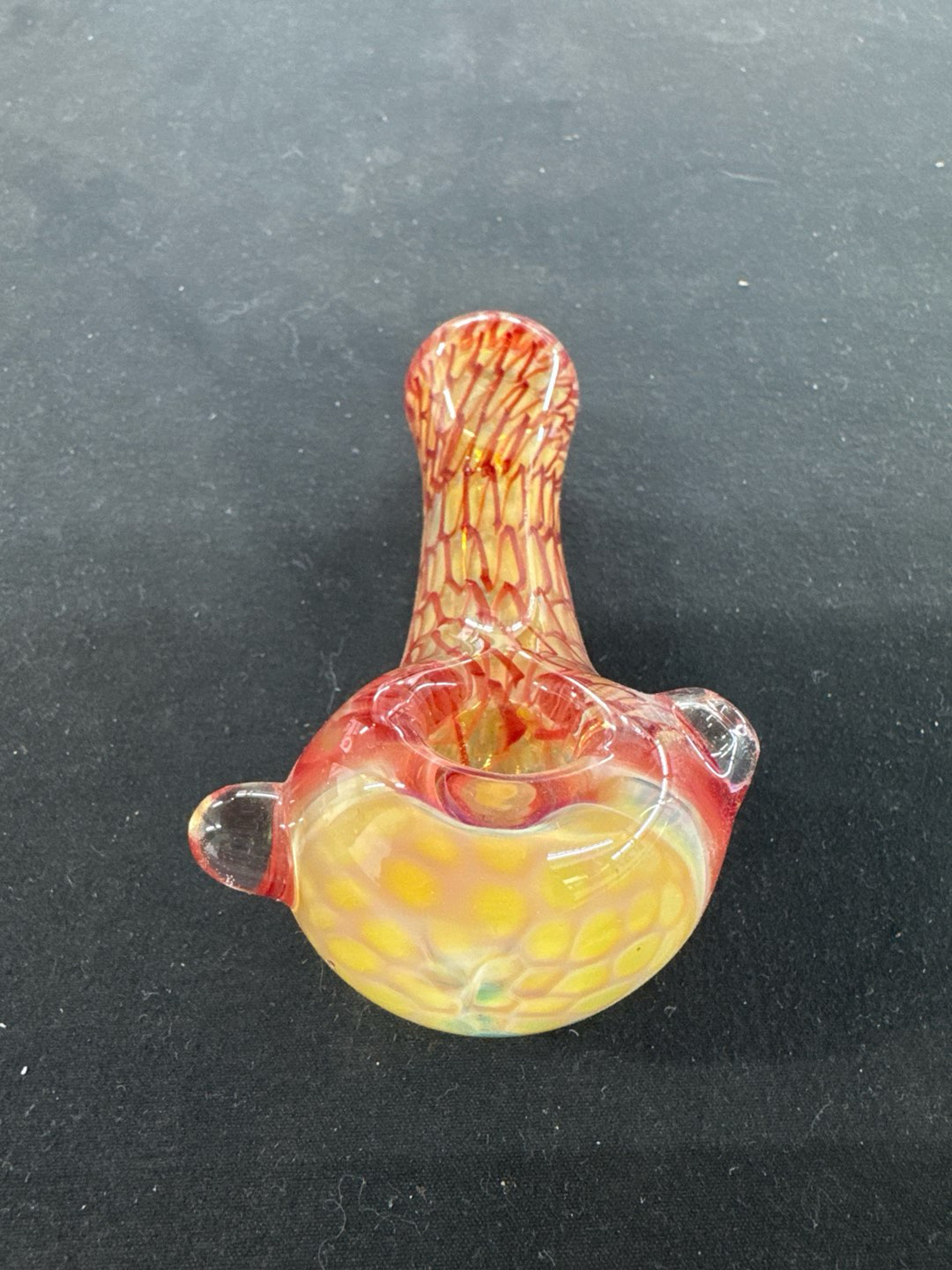 Preview pic of Red coil pot spoon with fume honeycomb