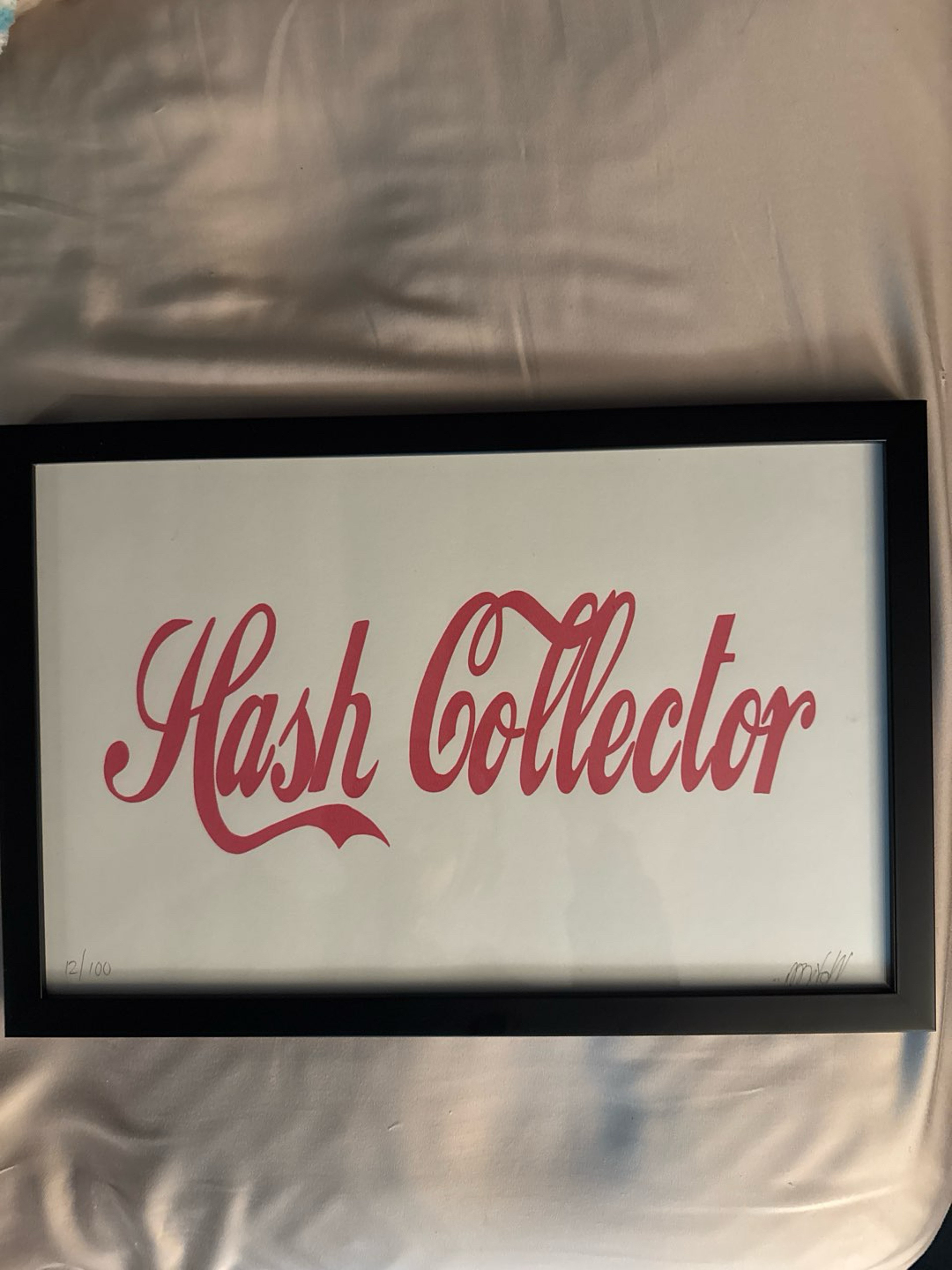 Preview pic of Wookerson “hash collector” Coca Cola font 12/100