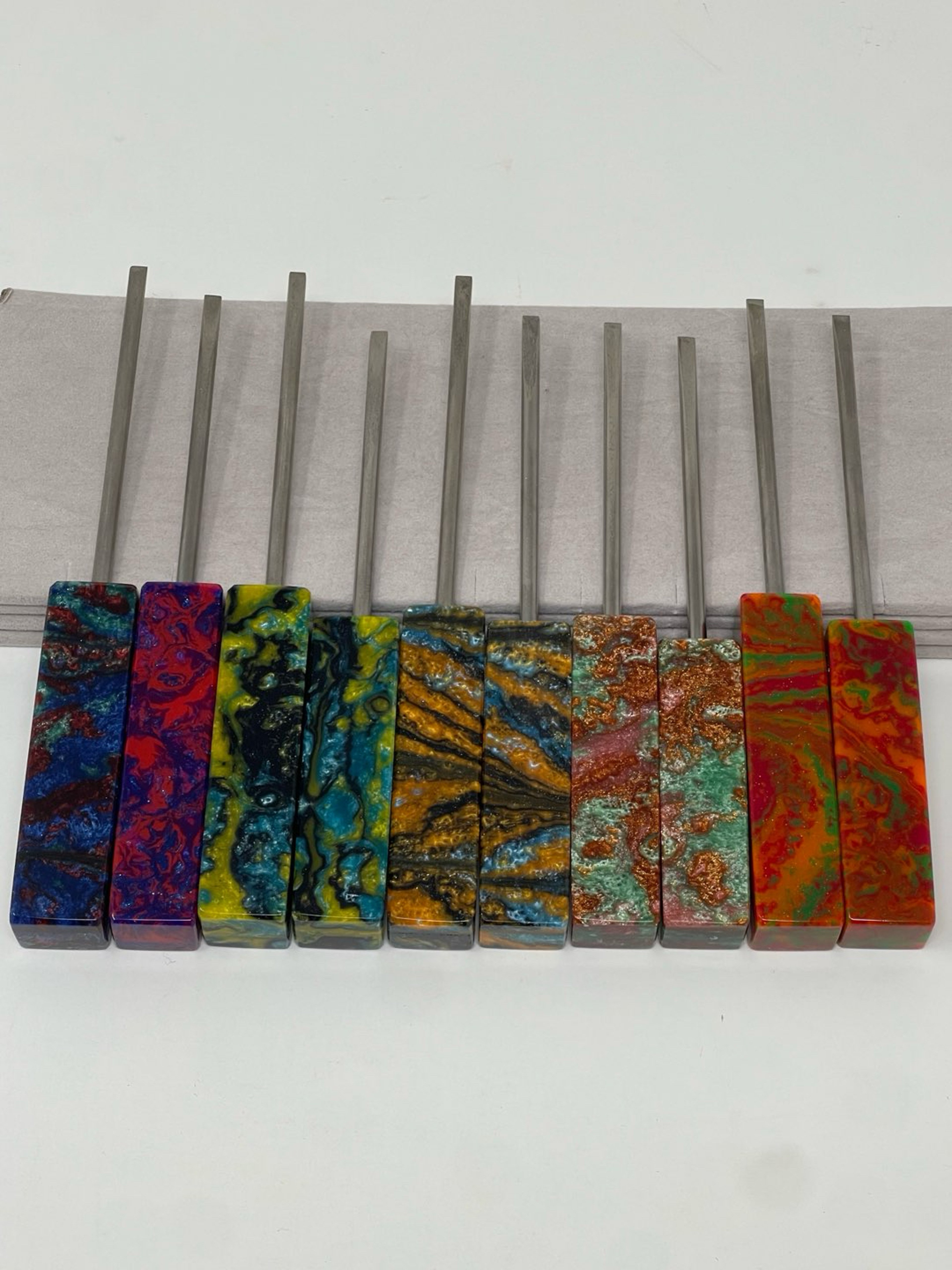Preview pic of Dab_olab Titanium resin tools w/ case