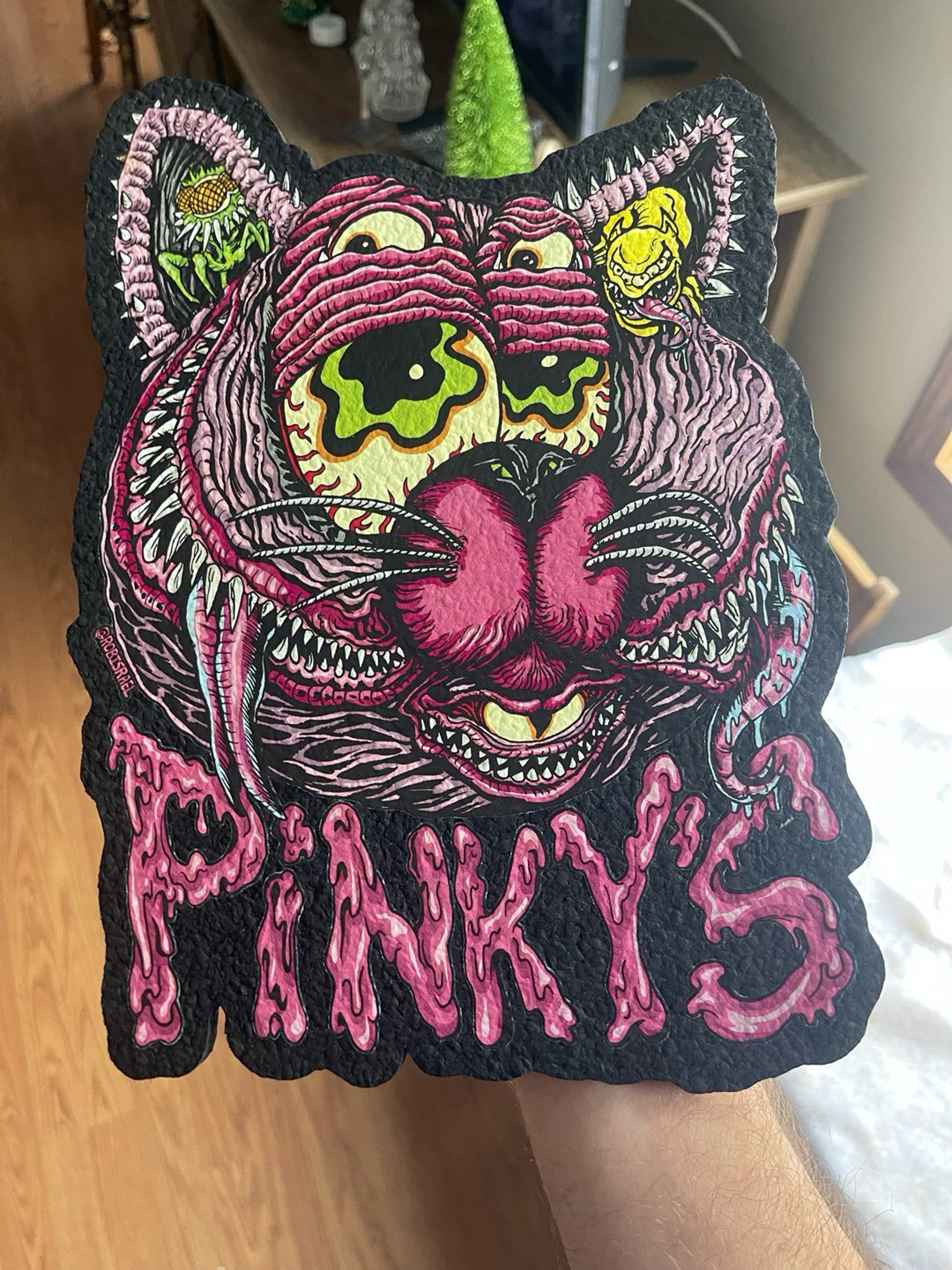 Preview pic of Pinky’s x RobIsrael moodmat