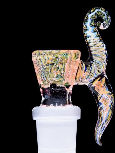 Preview pic of Josh Kaliber - Fumed 4-hole Horned Slide - 18mm