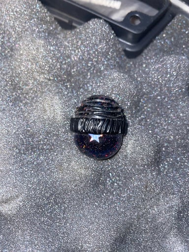 Preview pic of Junkie glass marble crushed opal