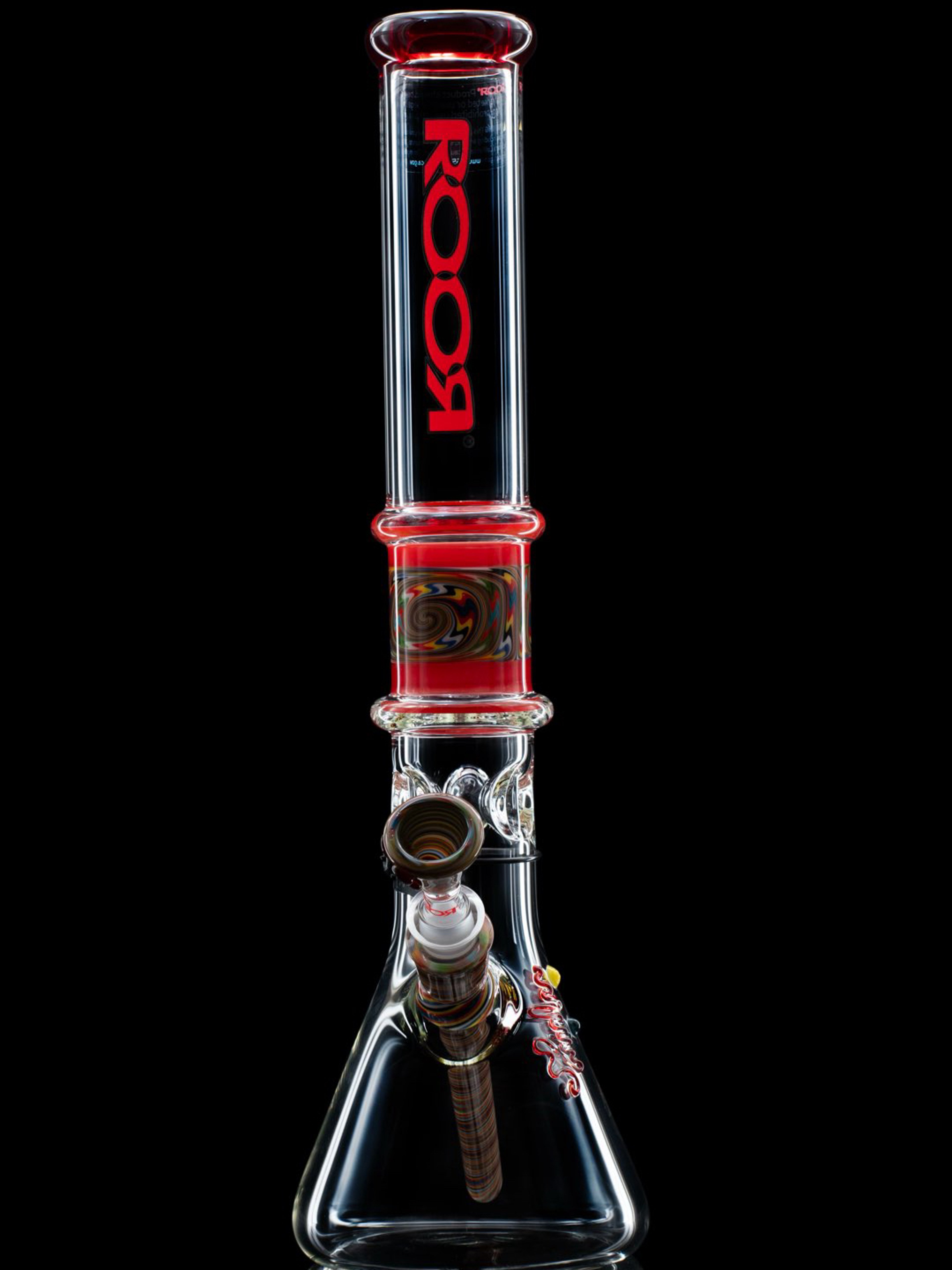 Preview pic of ROOR® Classic Beaker + Worked Section + Single Color Lip Upgrade