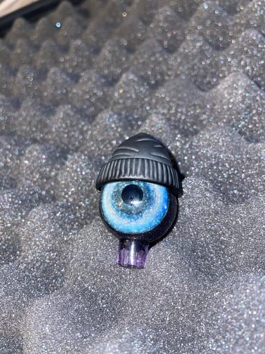 Preview pic of Junkie glass eye beanie bubble cap