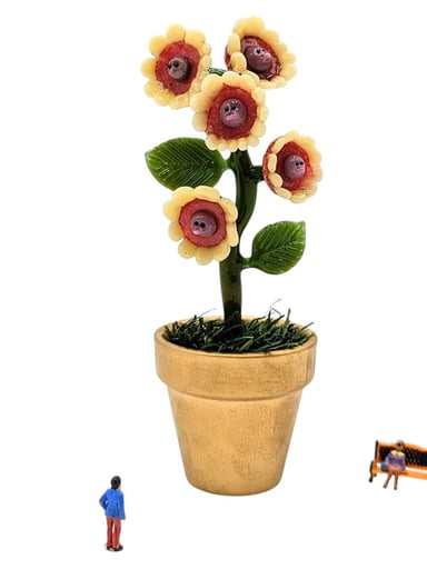 Preview pic of Ethan Windy "Hygien-ica Bush" Glass Sculpture
