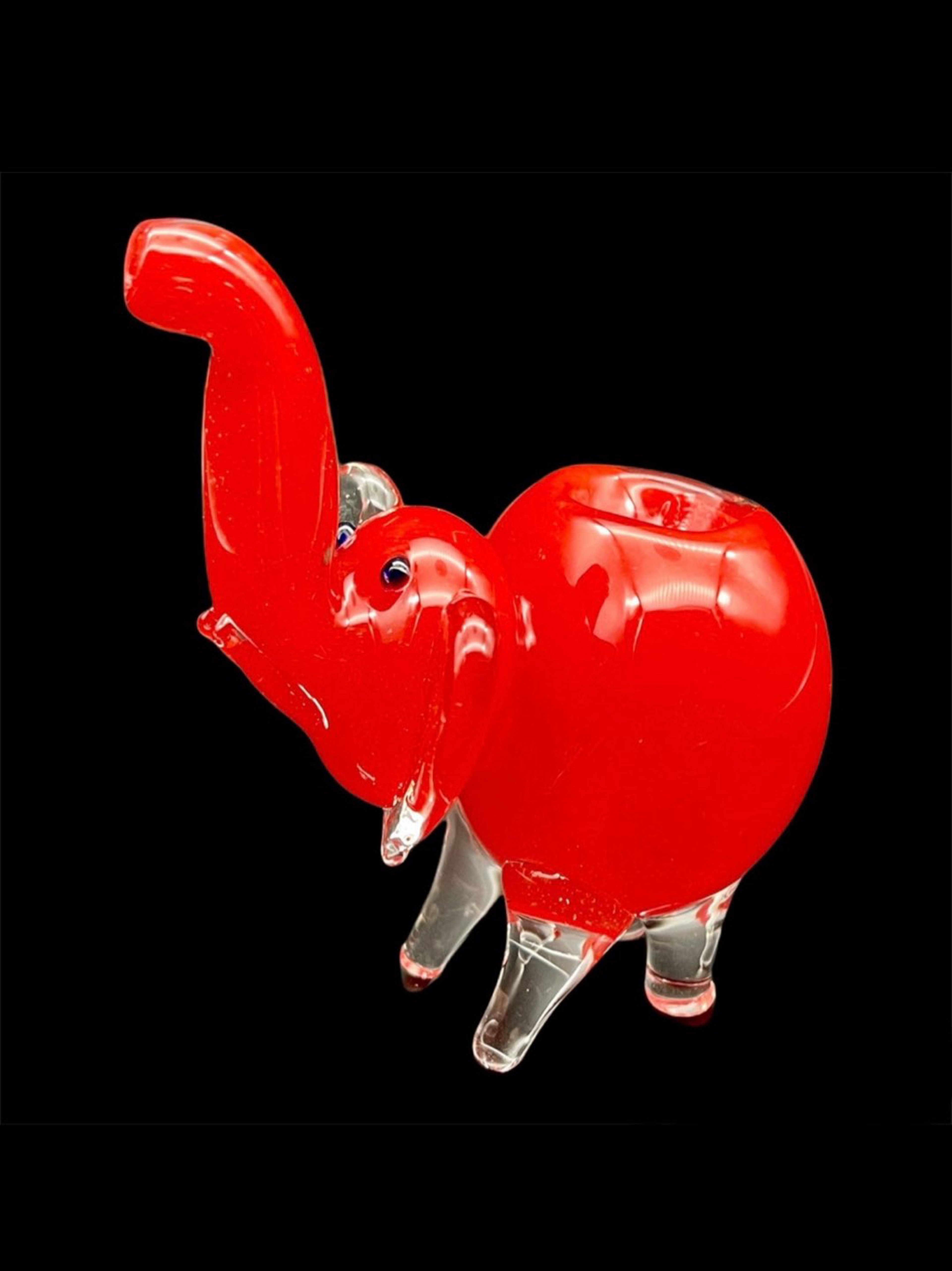 Preview pic of Red Elephant Glass Pipe