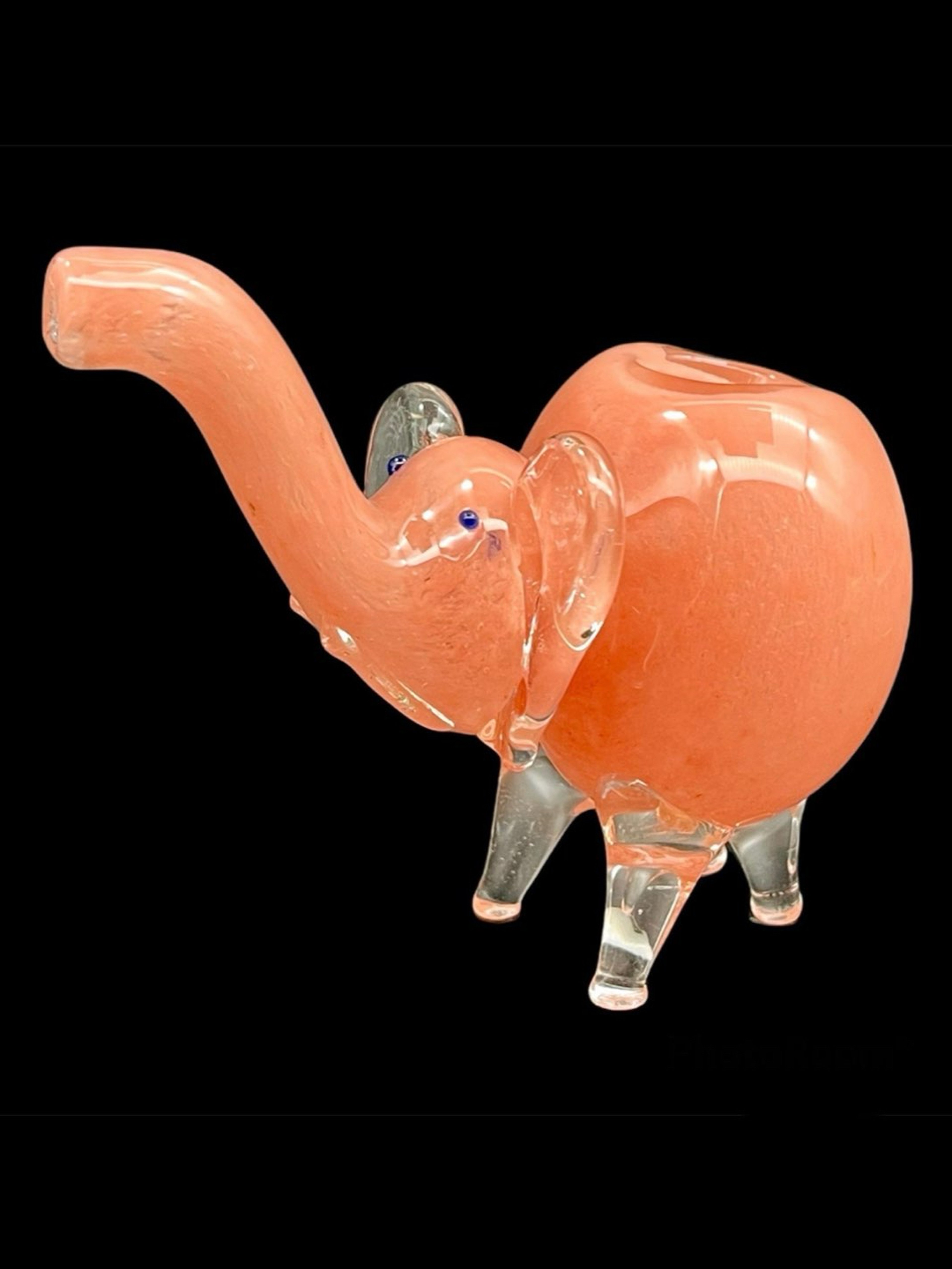 Preview pic of Pink Elephant Glass Pipe