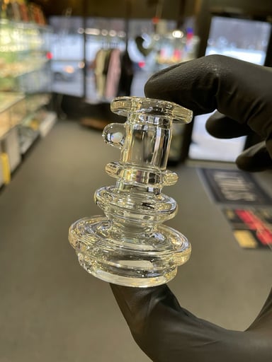 Preview pic of Charlie Shaw Puffco Dry Top Clear w/Opal