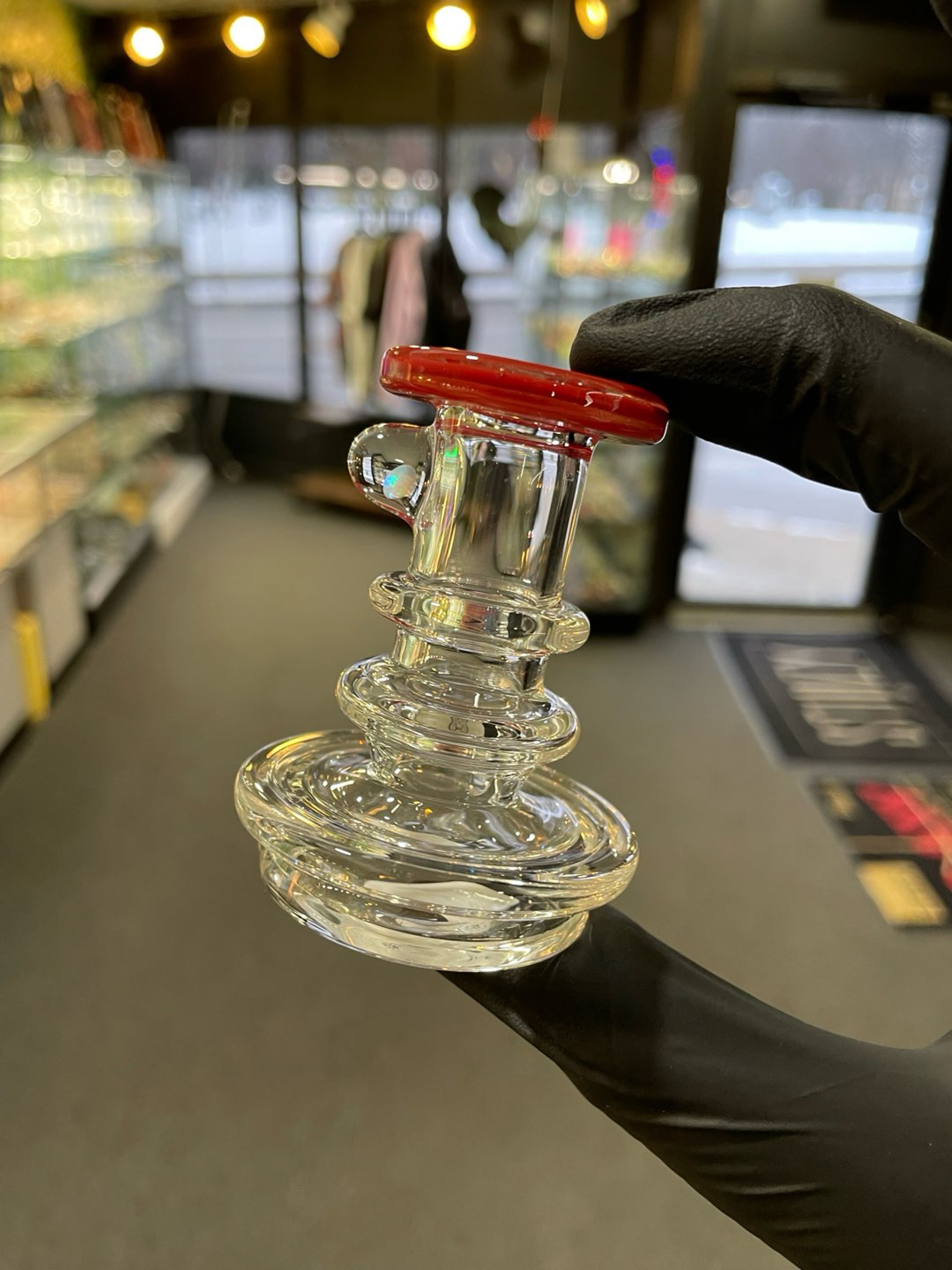 Preview pic of Charlie Shaw Dry Puffco Top w/ Color Accents