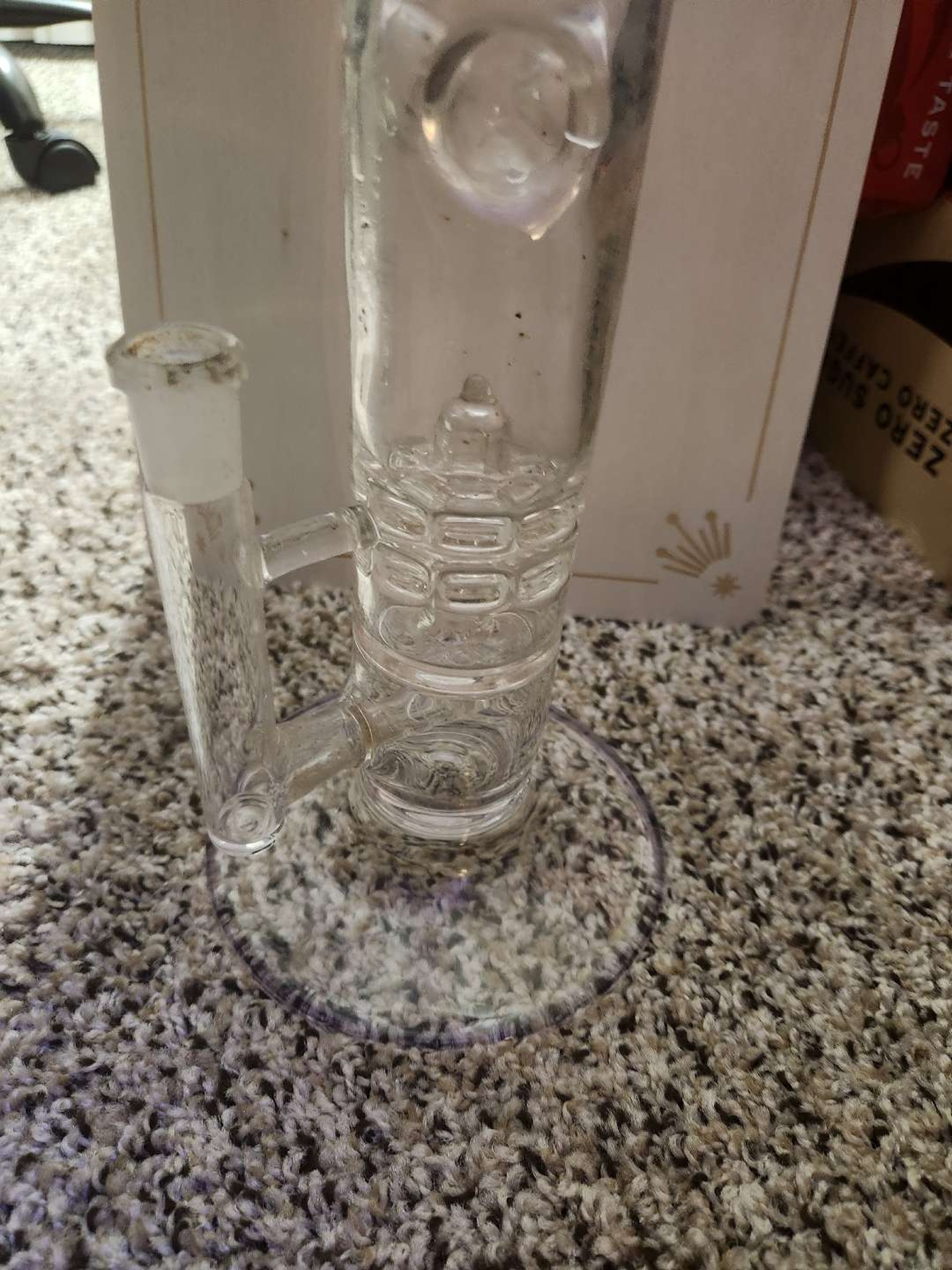2 perc bong with 1 perc ash catcher image 0