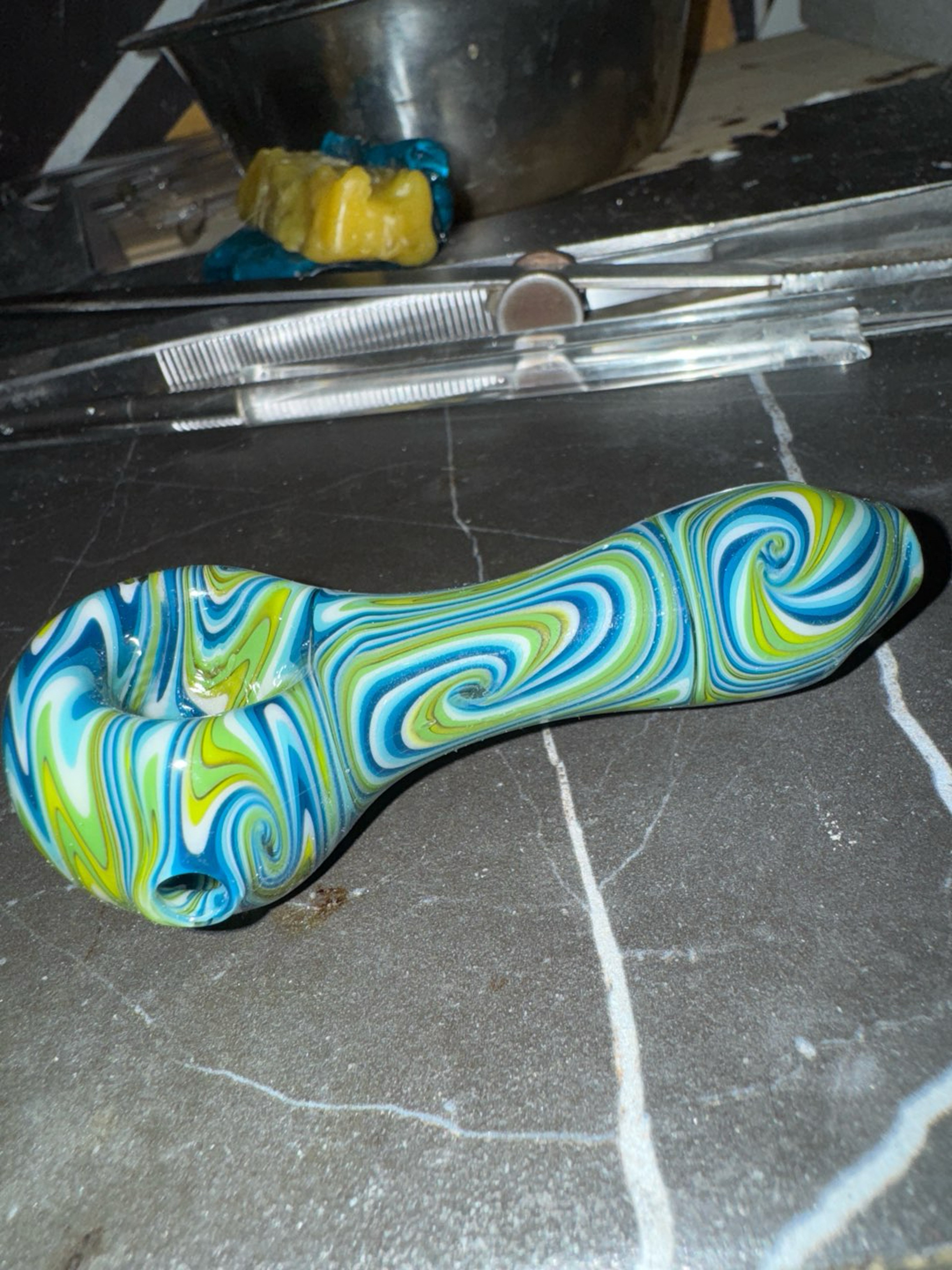 Fsu glass wig was hand pipe image 0