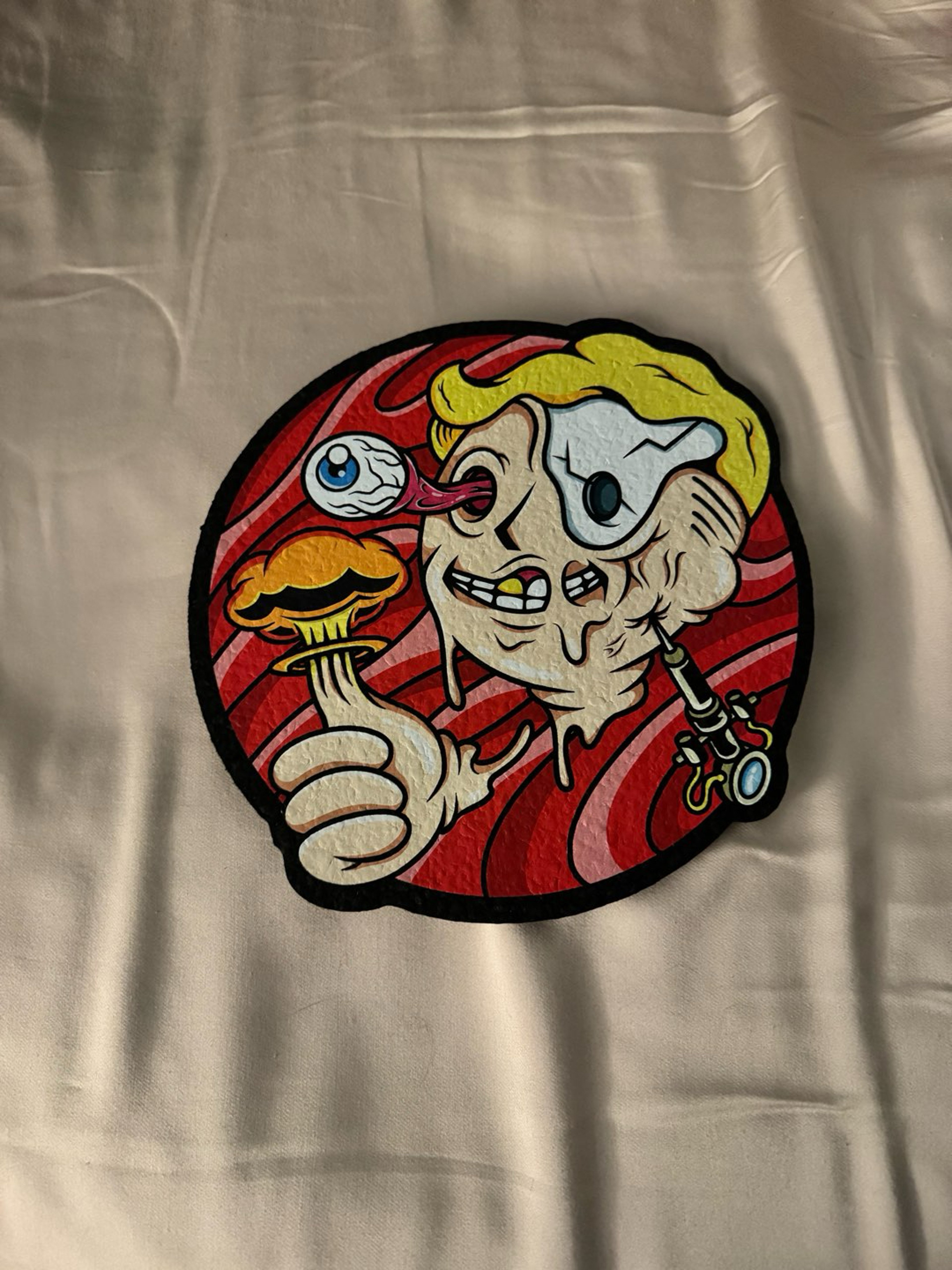 Preview pic of ARTIST PROOF “Radical” fallout moodmat by bornreadydesigns