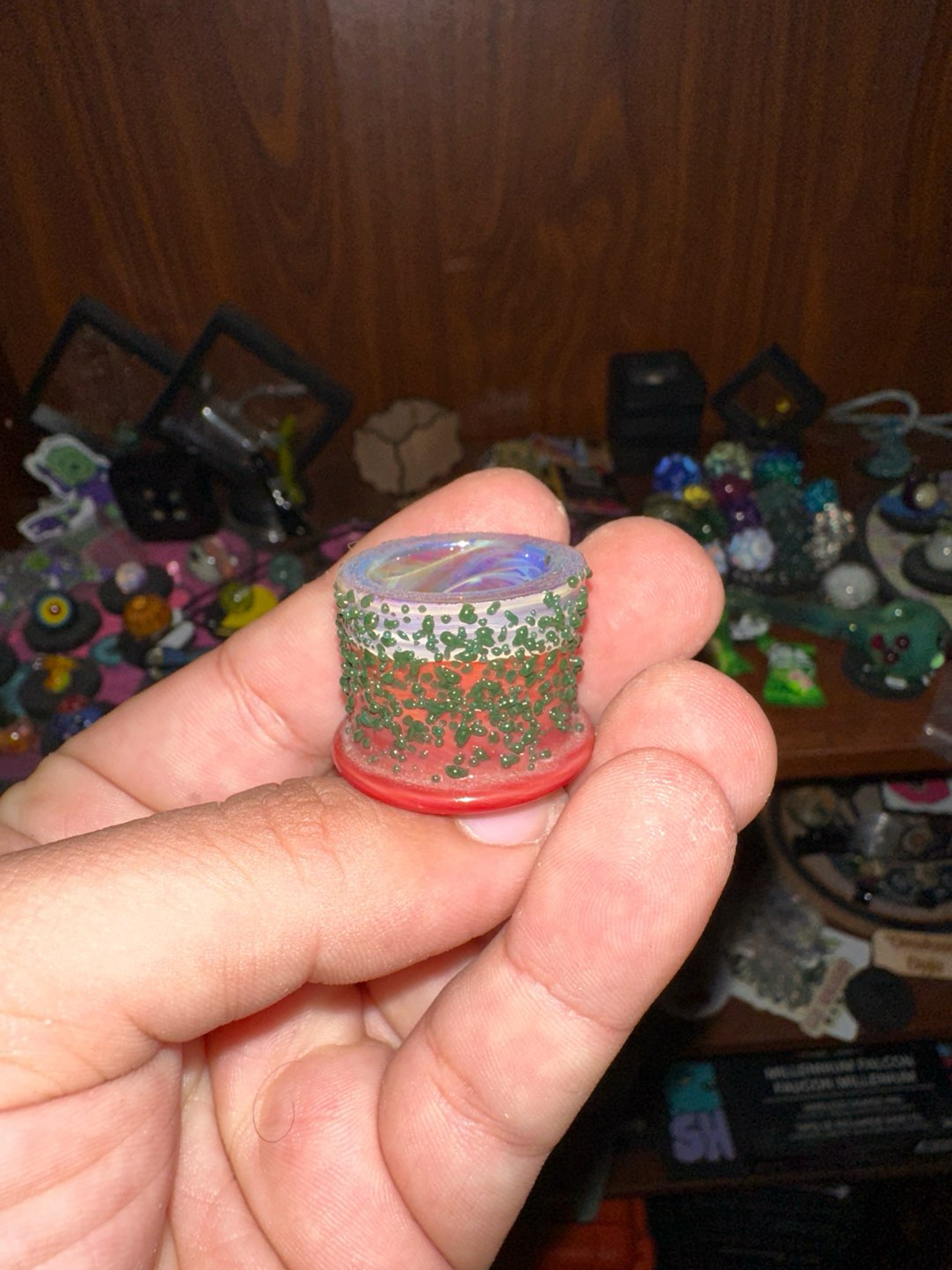 Preview pic of Mossy Marble Stand