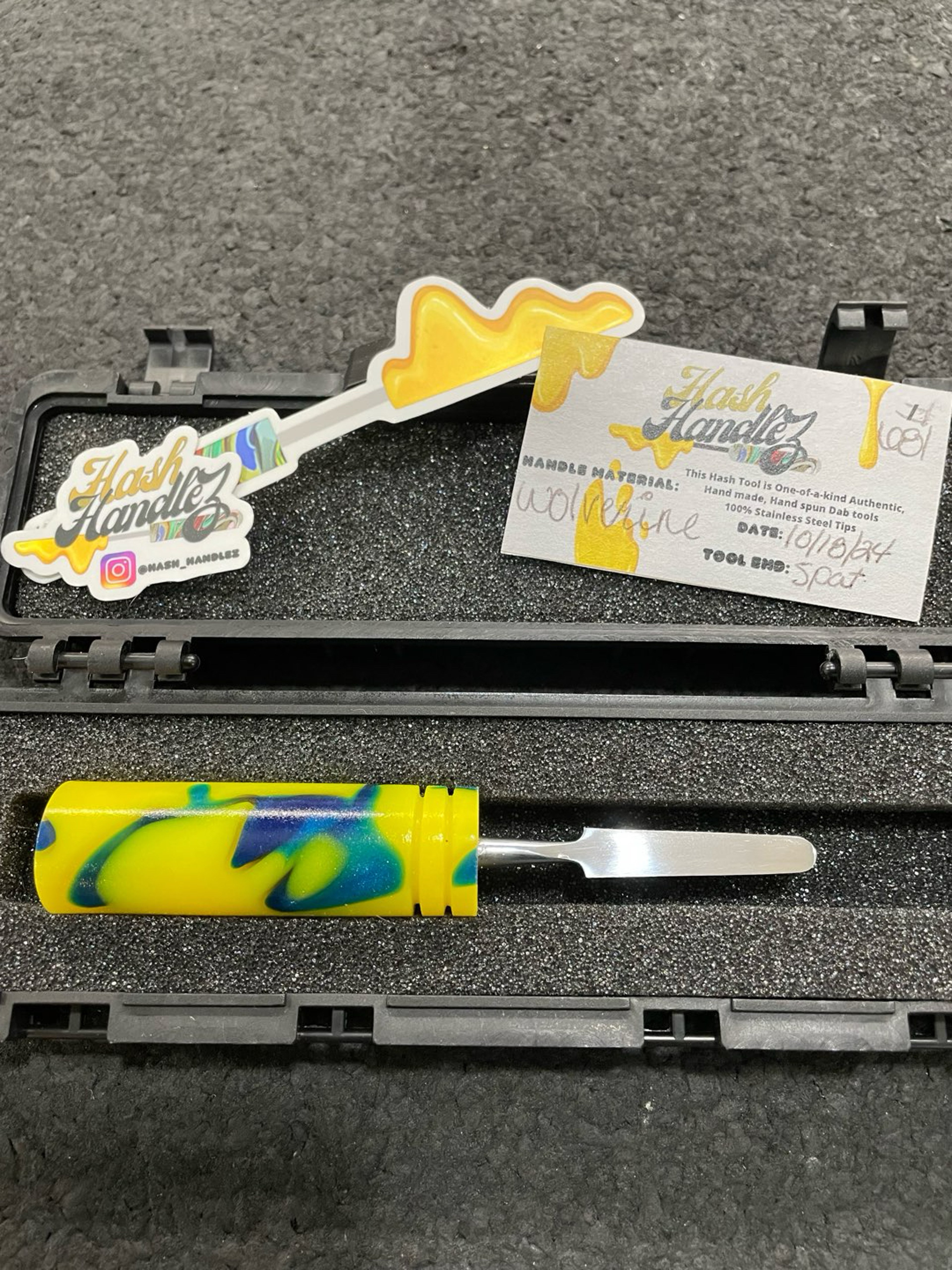 Preview pic of Hash Handlez “Wolverine” Hand Made Tool