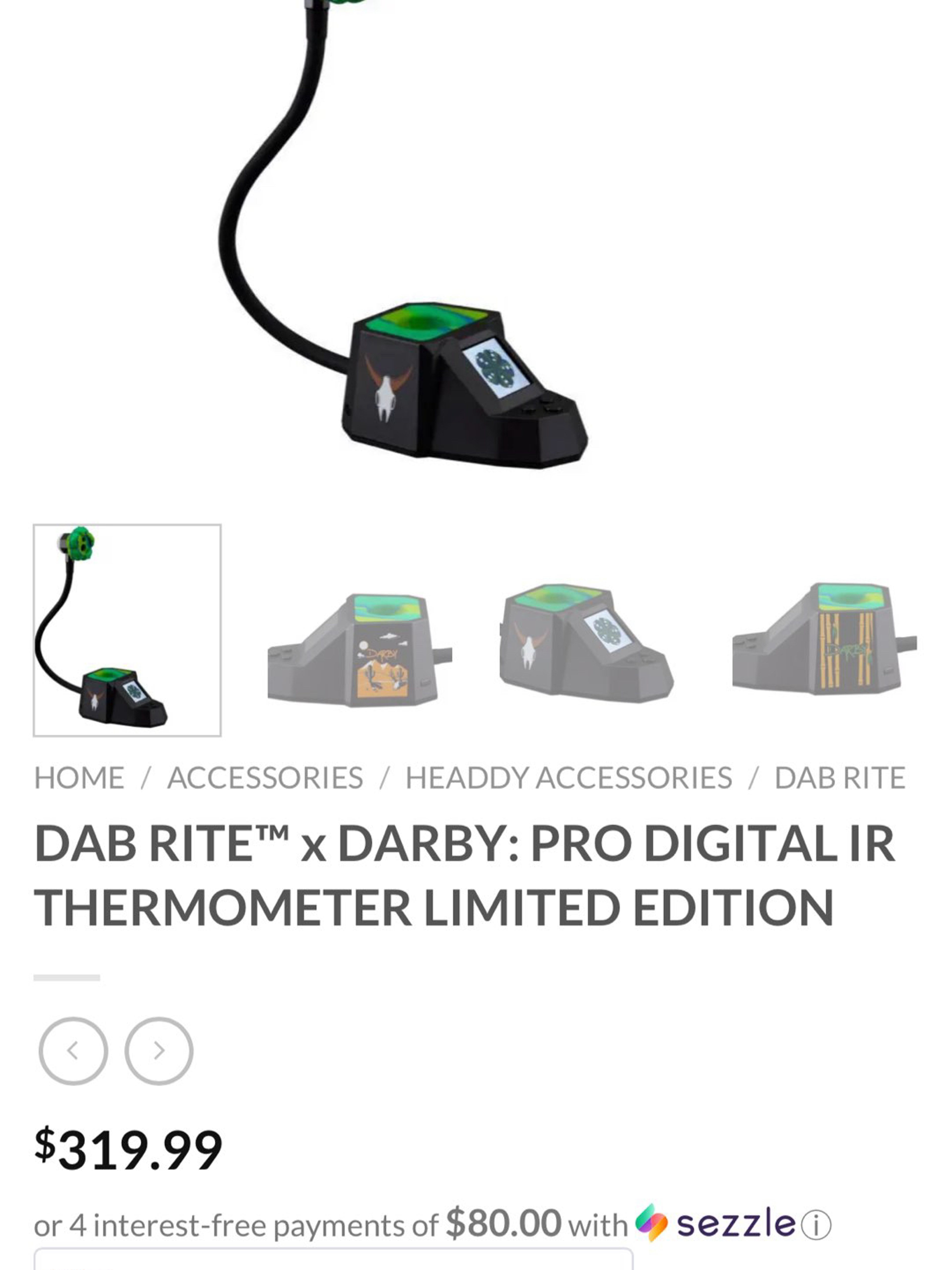 Preview pic of ISO Darby x dabrite device !