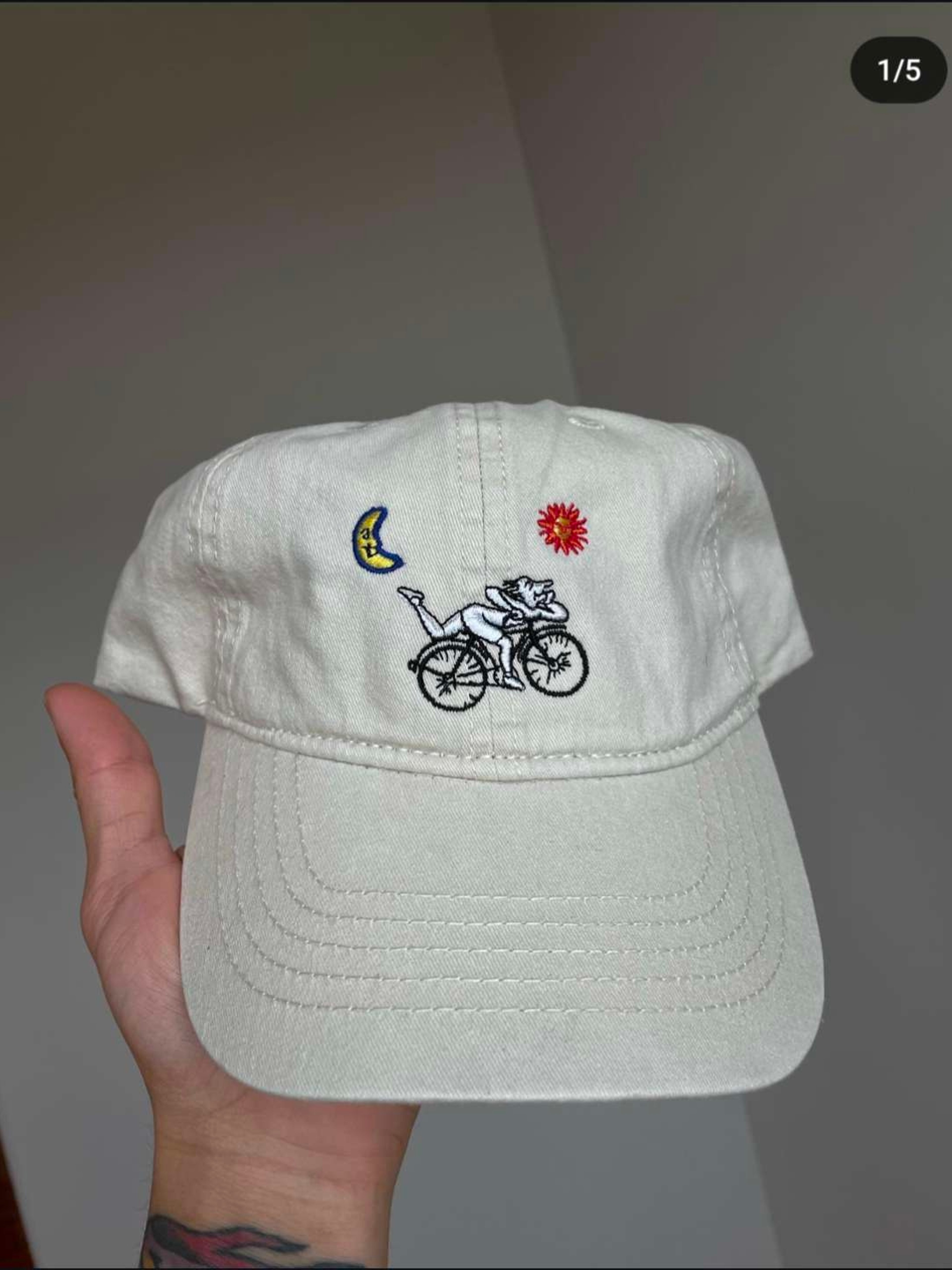 Preview pic of 🚴‍♂️ Custom Embroidered Hat by @allmyhatsaredead 🚴‍♂️