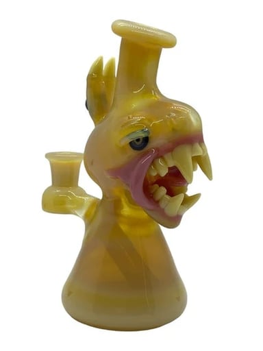 Preview pic of Elbo Glass Open Mouth Raptor