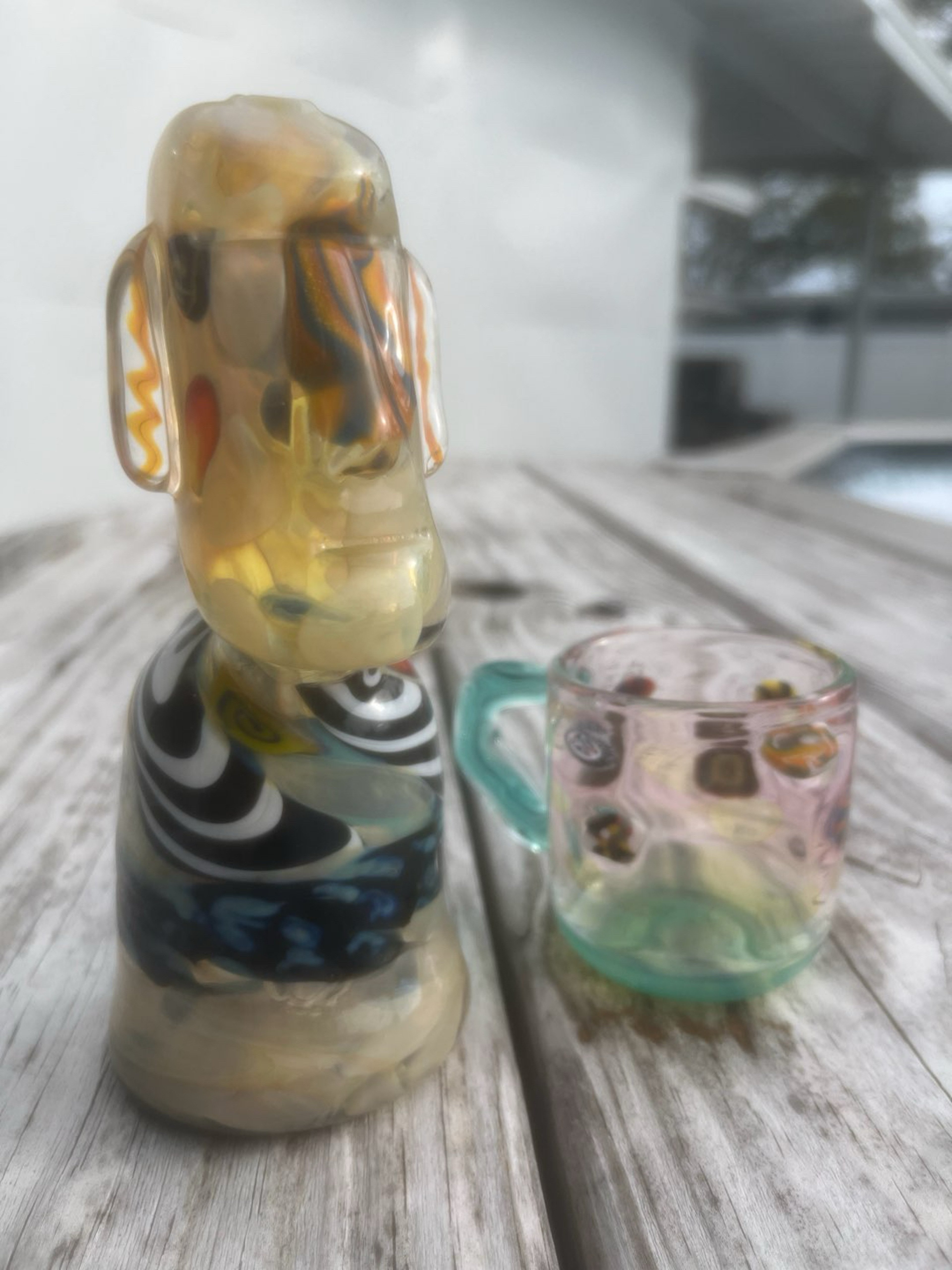 Matt Vision X Crezbo Moai and Cup image 0