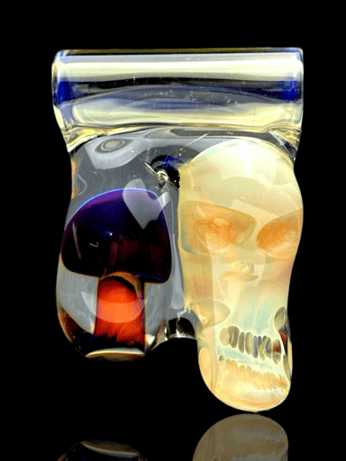 Preview pic of Cam Tower Skull & Mushroom Pendant