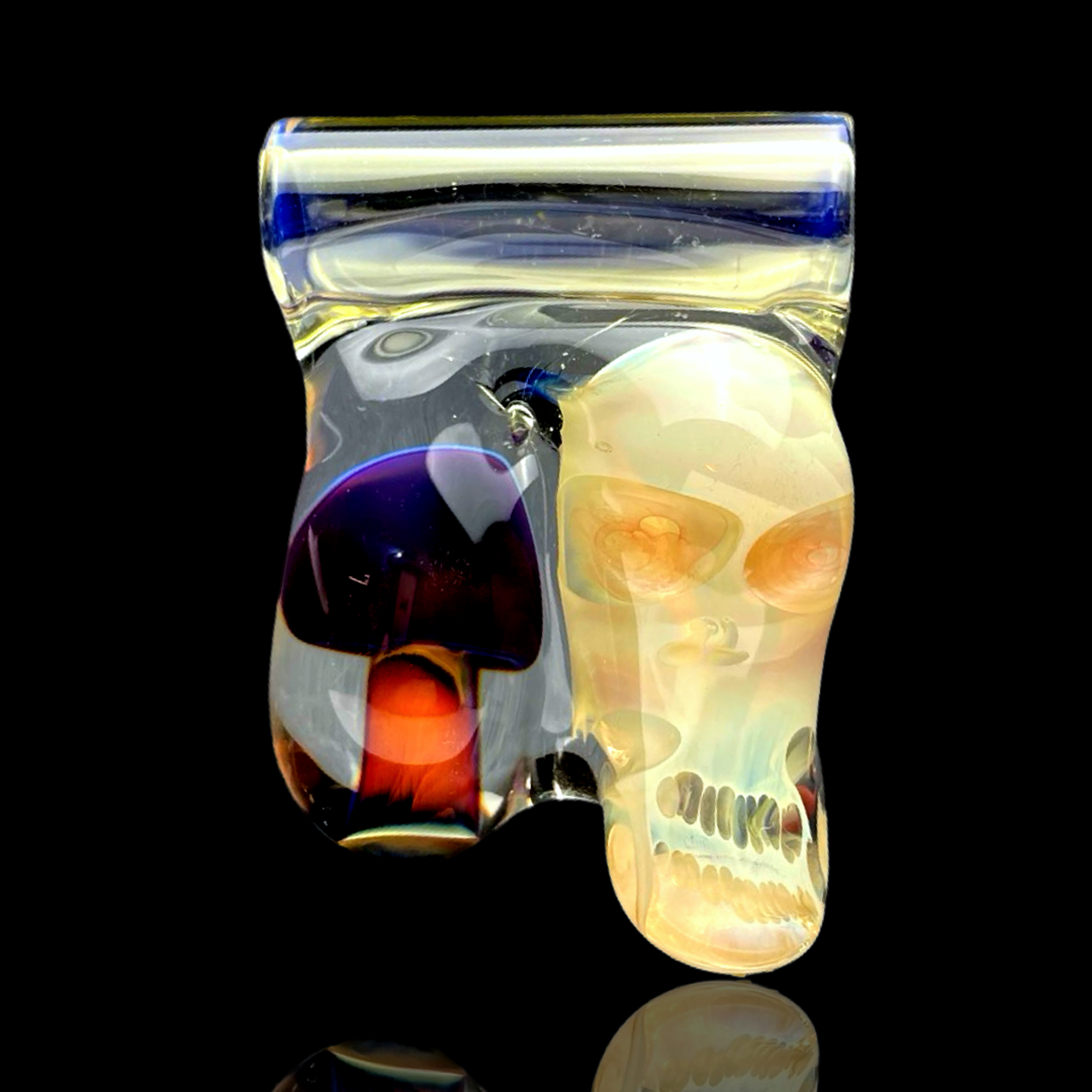 Preview pic of Cam Tower Skull & Mushroom Pendant