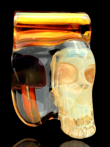 Preview pic of Cam Tower Skull & Mushroom Pendant
