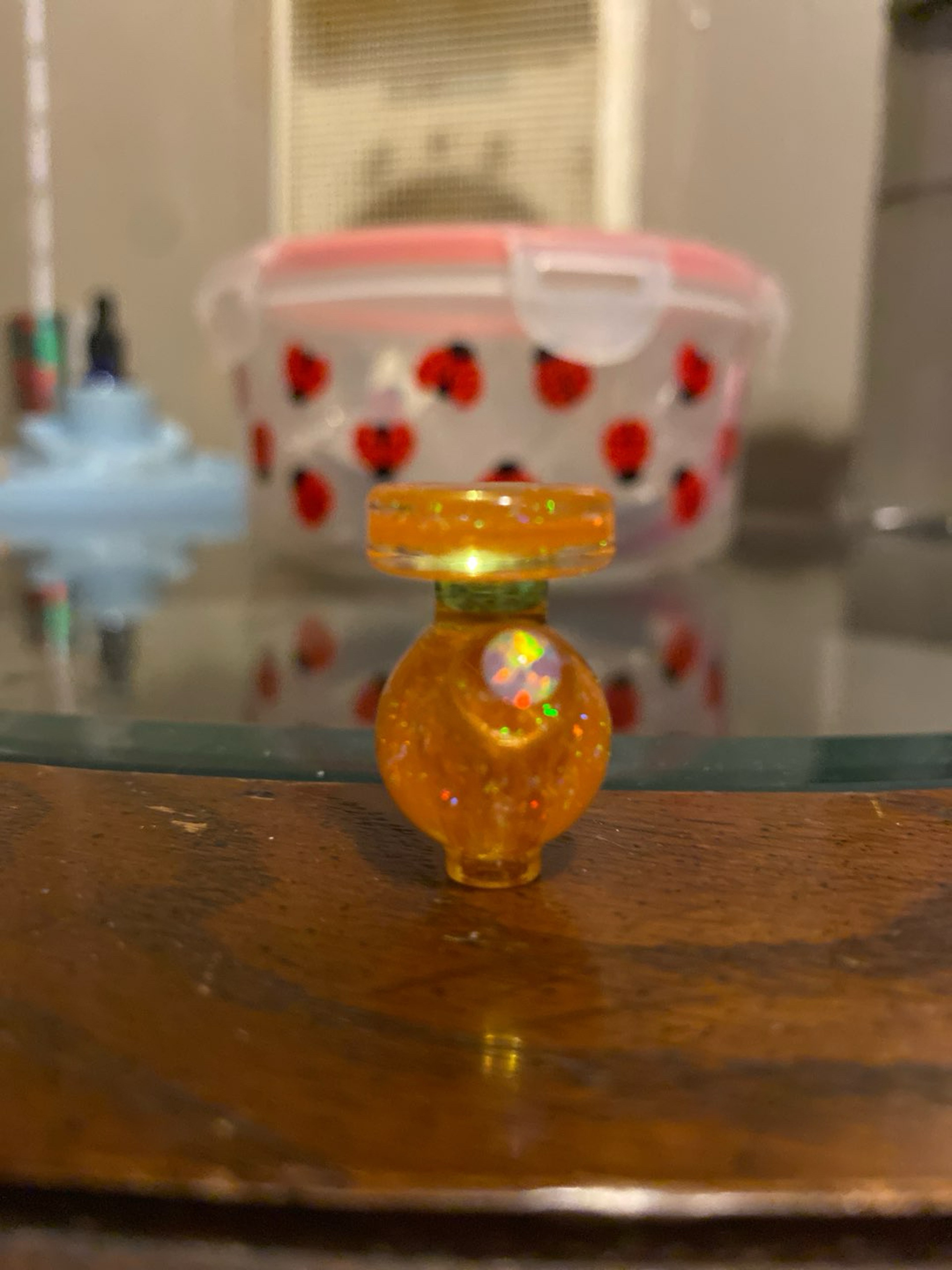 Preview pic of Moore glass design puffco cap